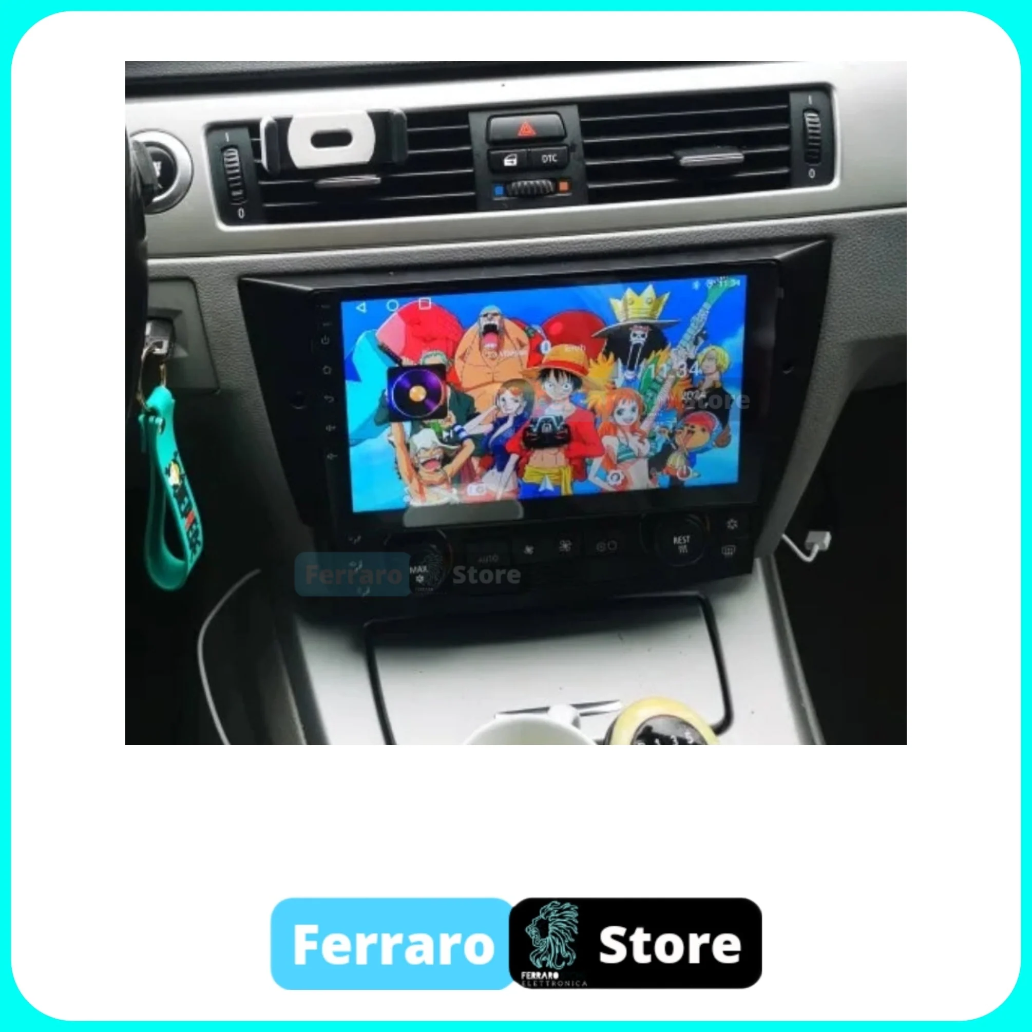 Kit Montaggio Autoradio 9"Pollici BMW Serie 3, E90-E91-E92-E93 (Dal 2005+) Mascherina, Cablaggio Autoradio Android - Image 3