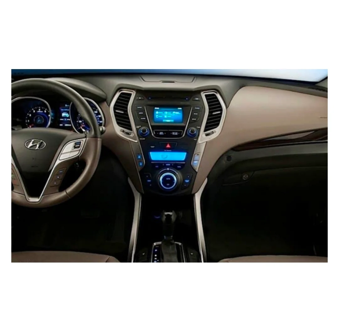 Kit Montaggio Autoradio 9"Pollici Hyundai IX45, Santa Fe (2012-2018) Mascherina, Cablaggio per Autoradio Android - Image 2