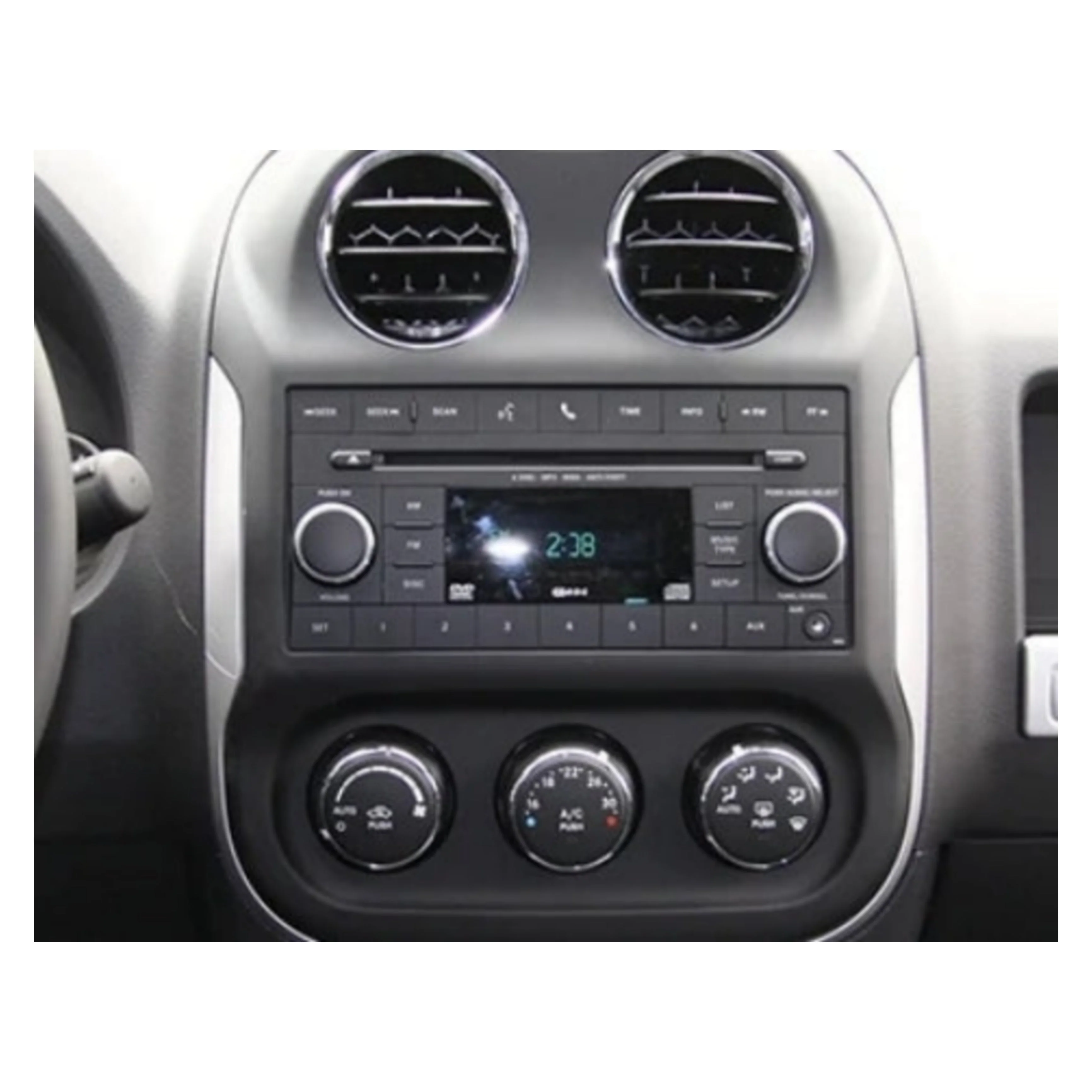 Kit Montaggio Autoradio 9"Pollici Jeep Compass Patriot (2011-2017), Mascherina, Cablaggio per Autoradio Android - Image 2
