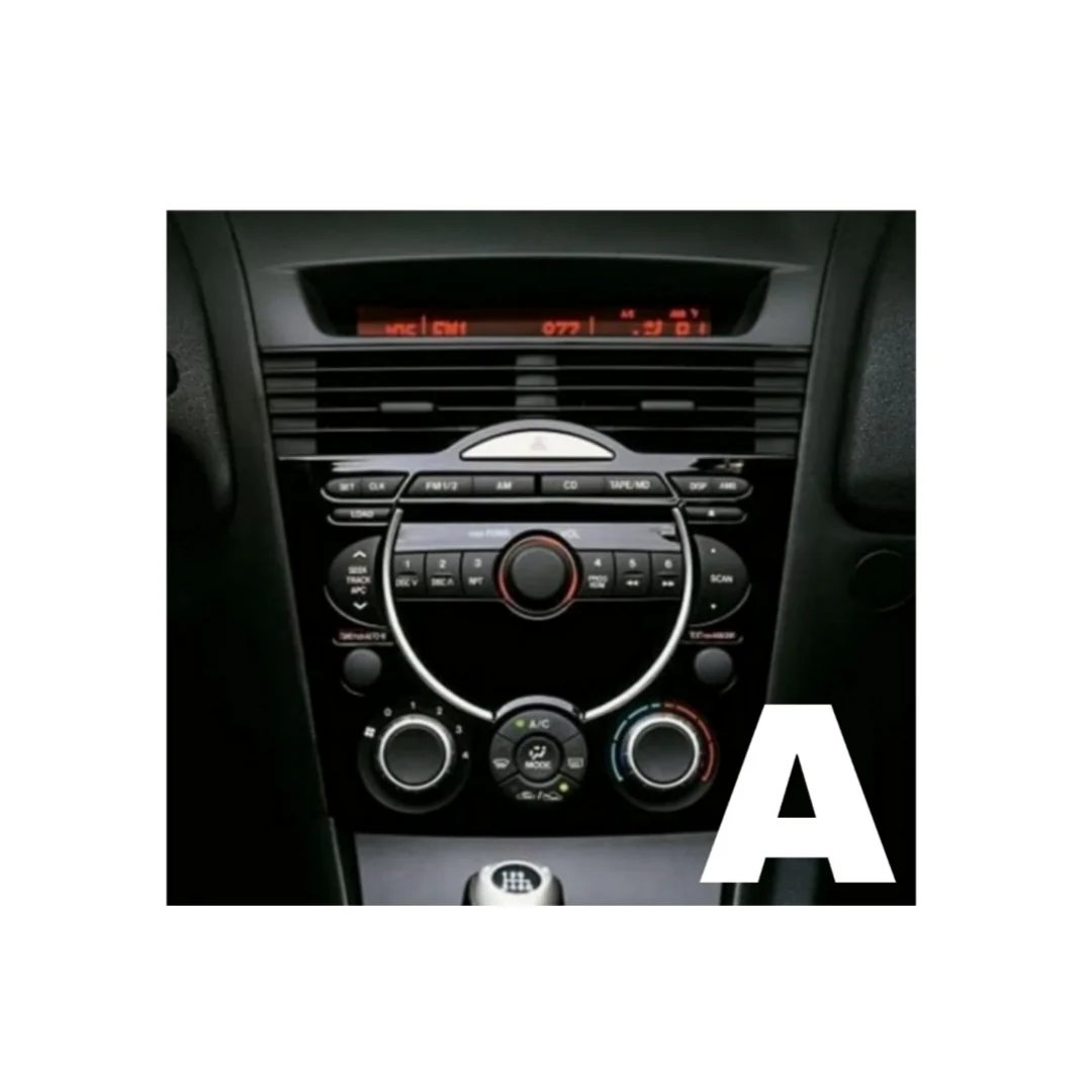 (PRENOTA) Kit Montaggio Autoradio 9"Pollici Mazda RX8 (2003-2012) Mascherina, Cablaggio Autoradio Android - Image 2