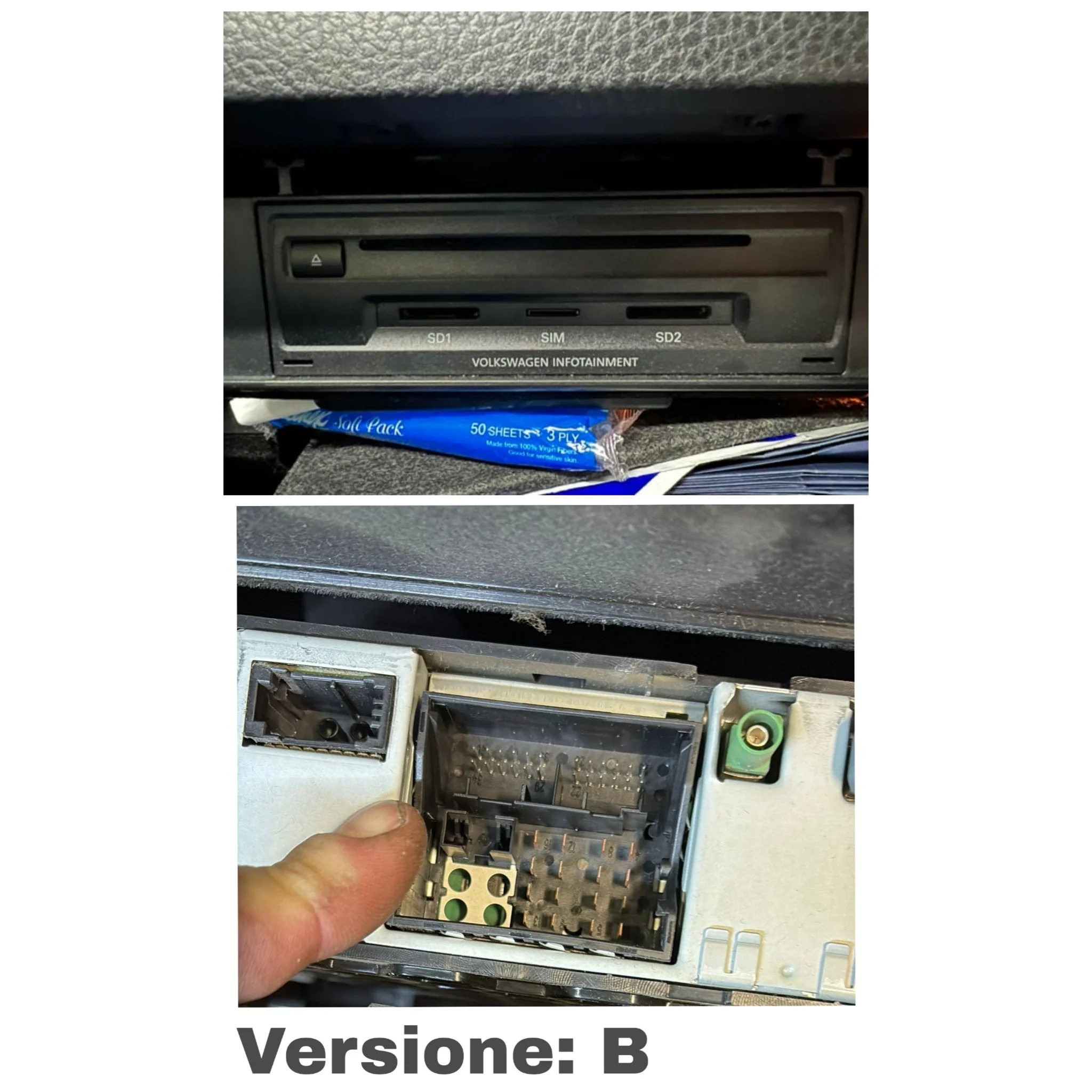(PRENOTA) Kit Montaggio Autoradio 9"Pollici Volkswagen Touareg 7P (2010-2018) Mascherina, Cablaggio Autoradio Android - Image 3