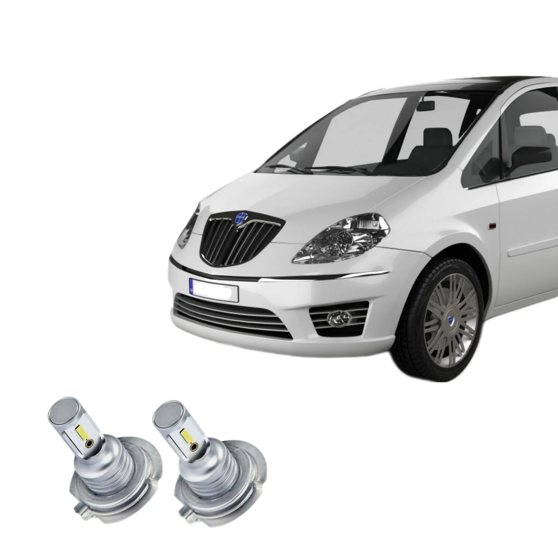 Lampadine Led H7 per Lancia Musa | Fiat Idea | Anabbaglianti | Lampadine | Led Bianco