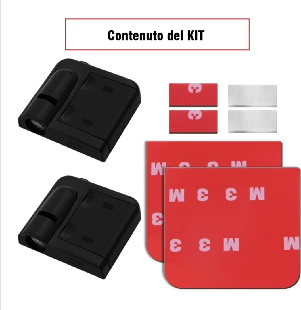 Luce Cortesia Fiat, Universale, Adesivo, Batteria (NO INCL.) - Image 5