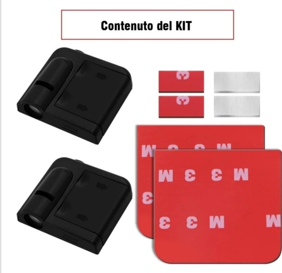 Luce Cortesia Mazda | Universale | Adesivo | Batteria (NO INCL.) - Image 2