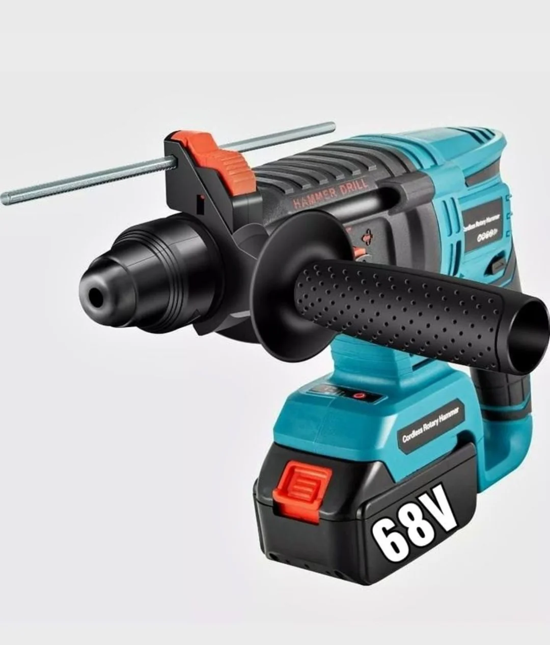 Tassellatore Professionale 68v, Doppia Batteria, Tassellatore, Demolitore, Scalpellatore, SDS Plus - Image 6