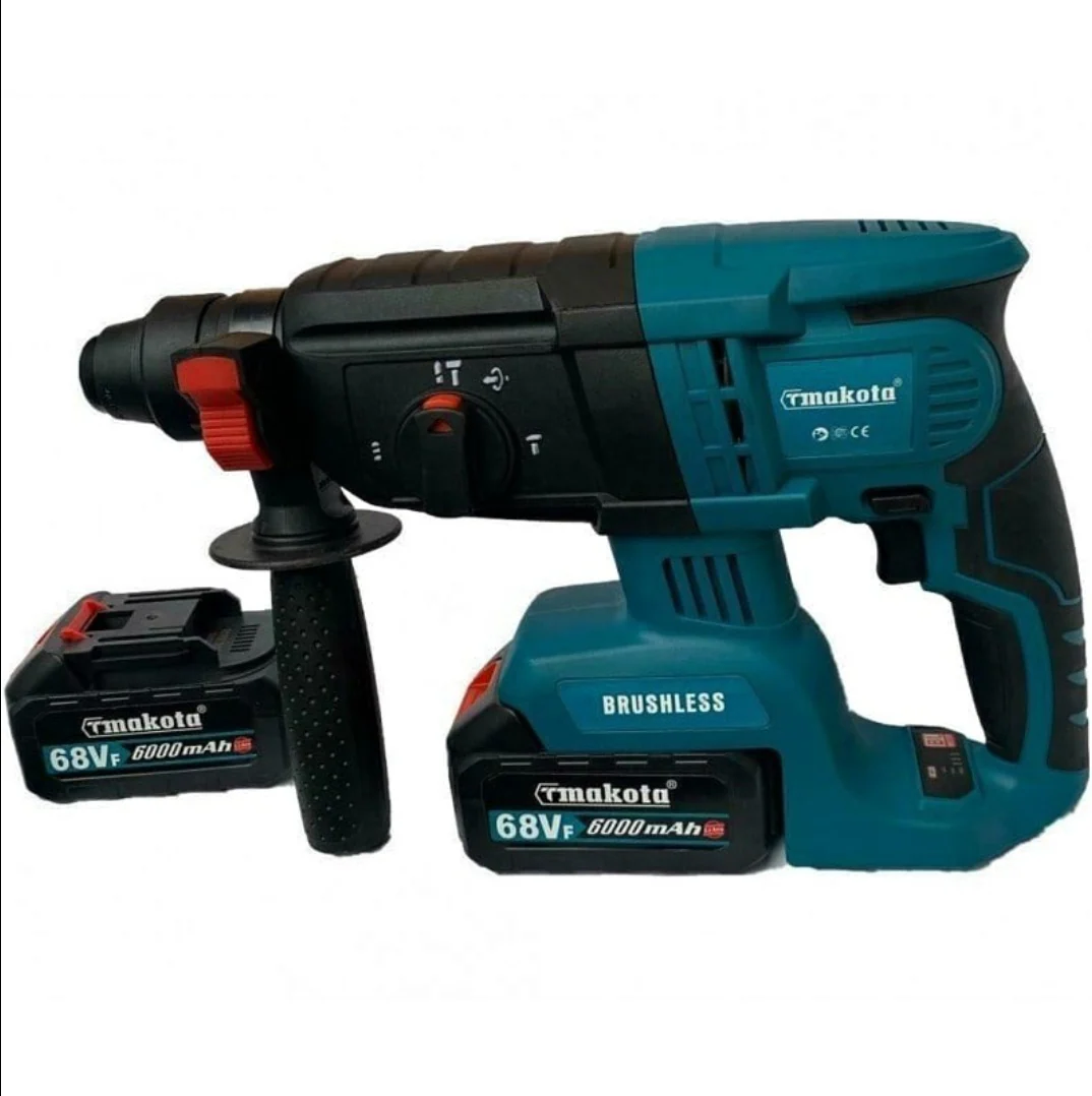 Tassellatore Professionale 68v, Doppia Batteria, Tassellatore, Demolitore, Scalpellatore, SDS Plus - Image 7