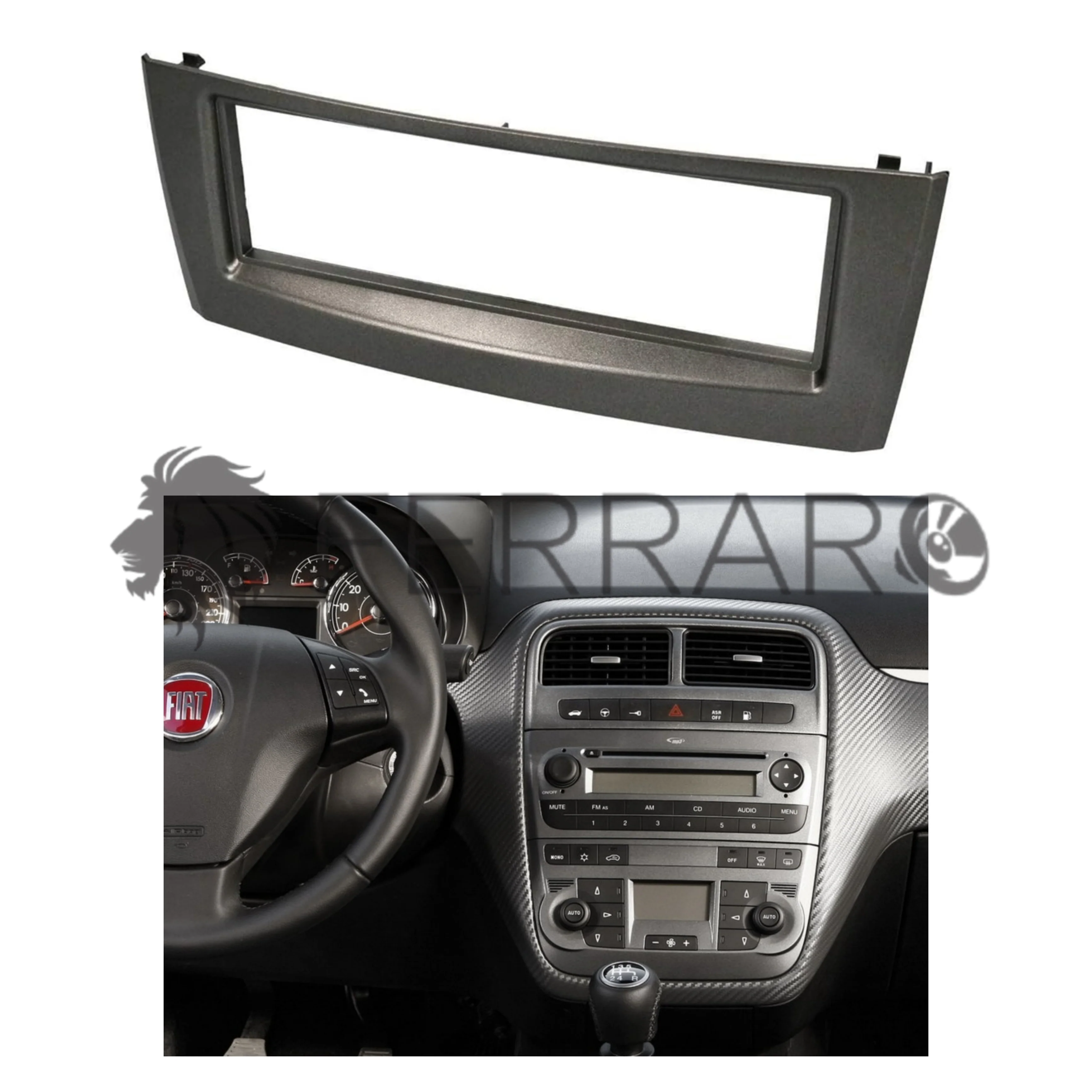 Mascherina 1DIN per Fiat Grande Punto - Image 2