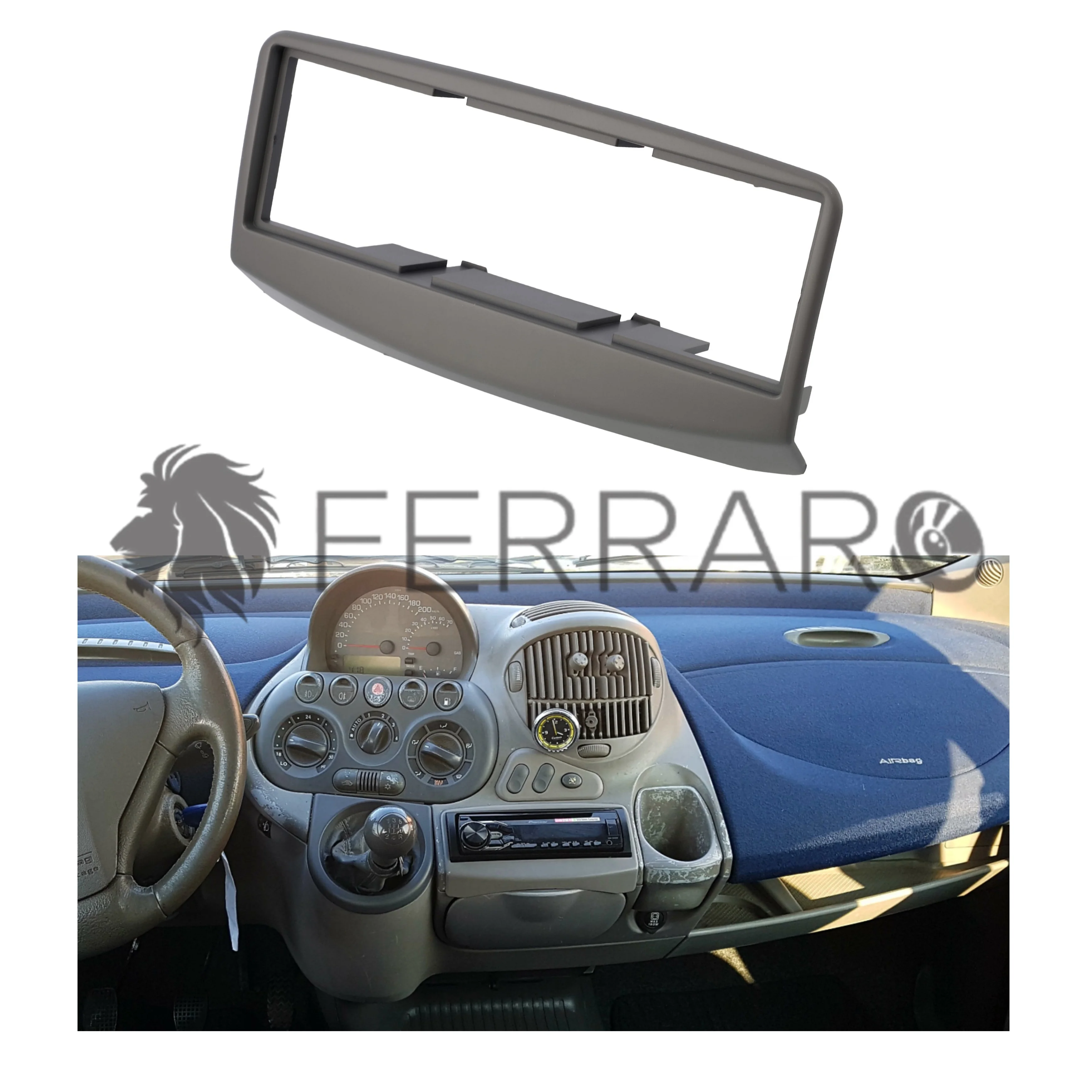 Mascherina 1DIN per Fiat Multipla (2005+) - Image 2