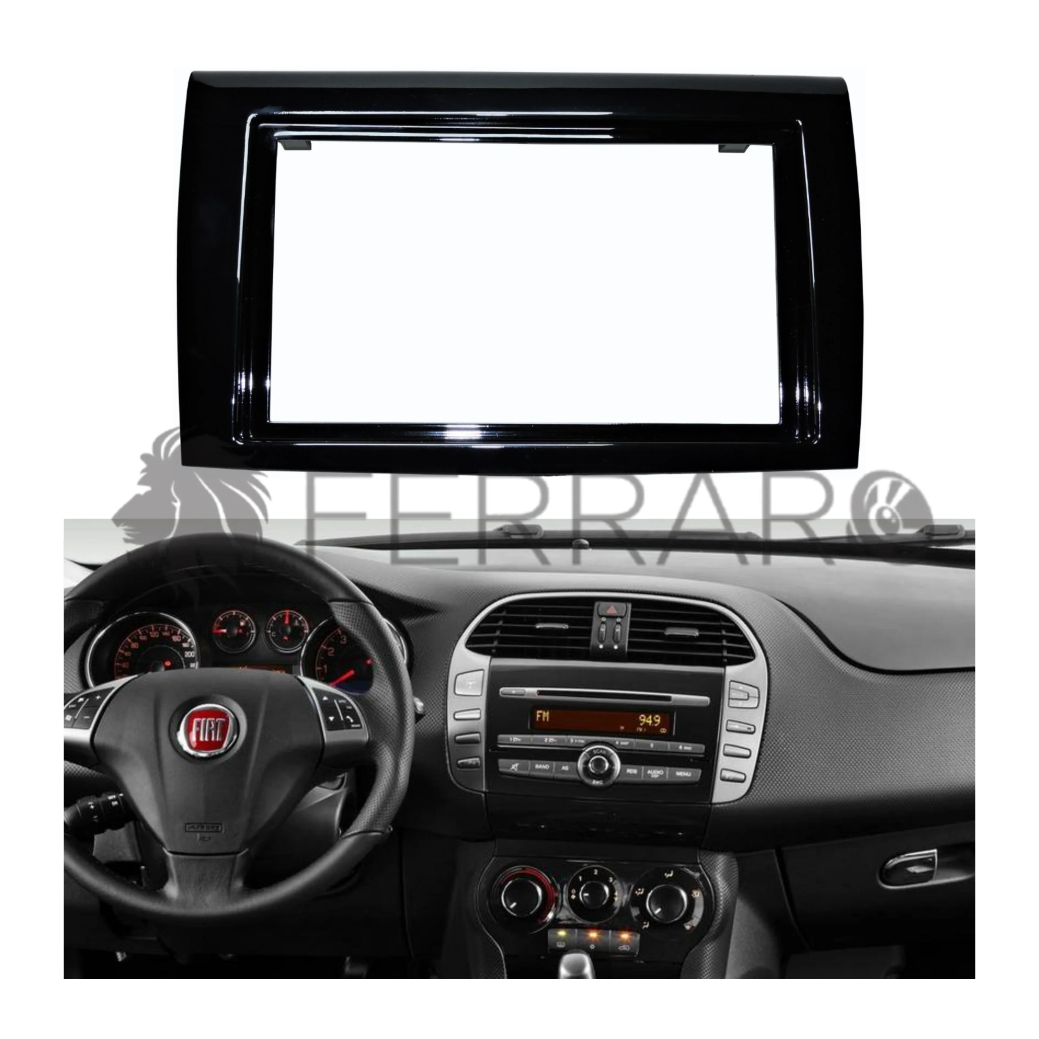 Mascherina 2DIN per Fiat Bravo (2007+)