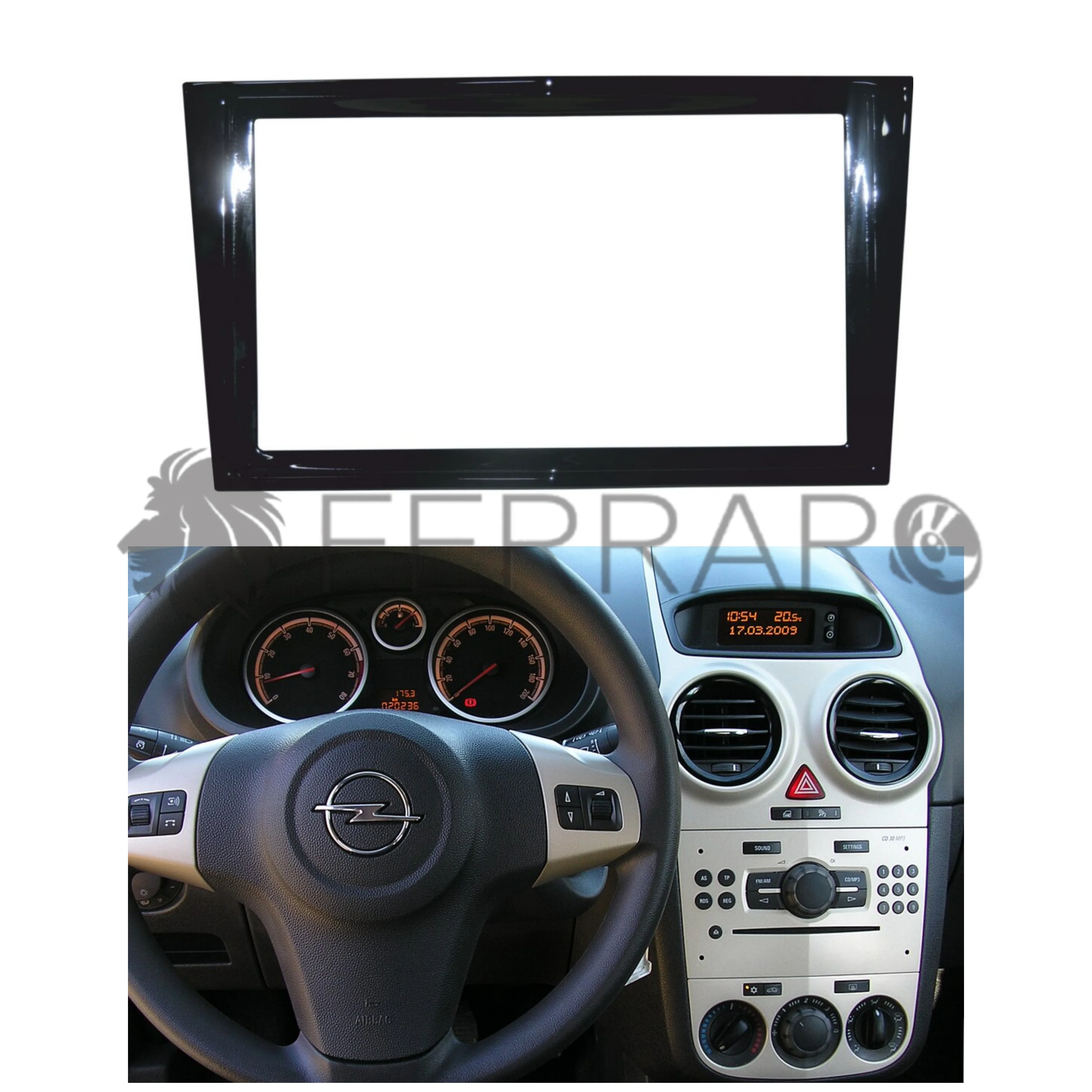 Mascherina 2DIN per Opel Corsa (2006+) - Image 2