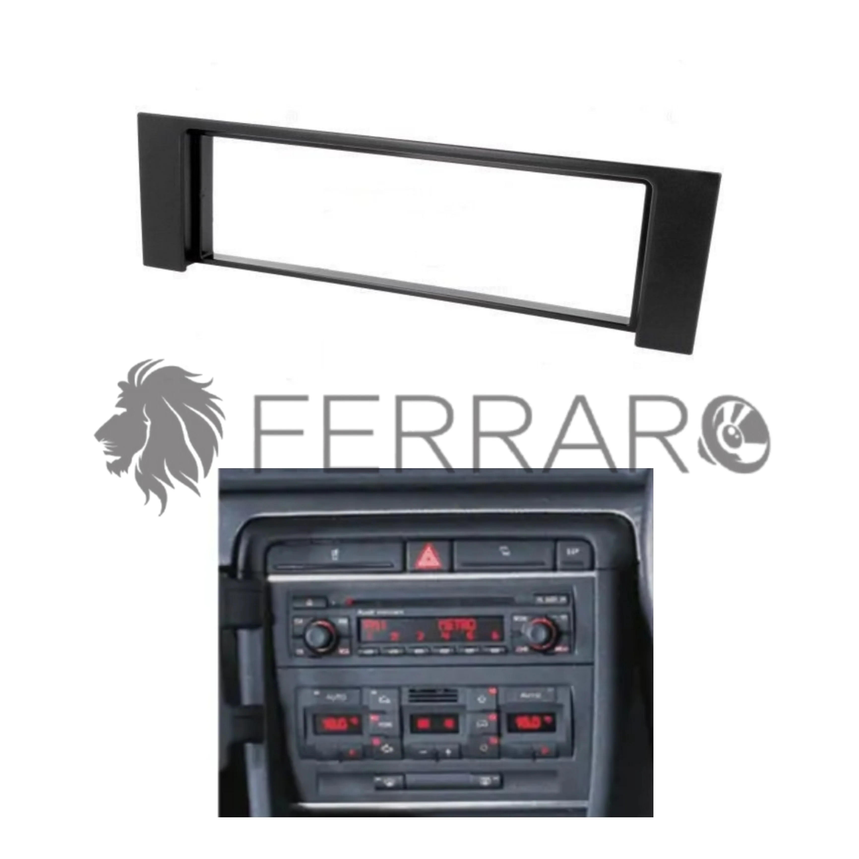 Kit Mascherina 1DIN per Audi A4 (2001-2007) No MMI