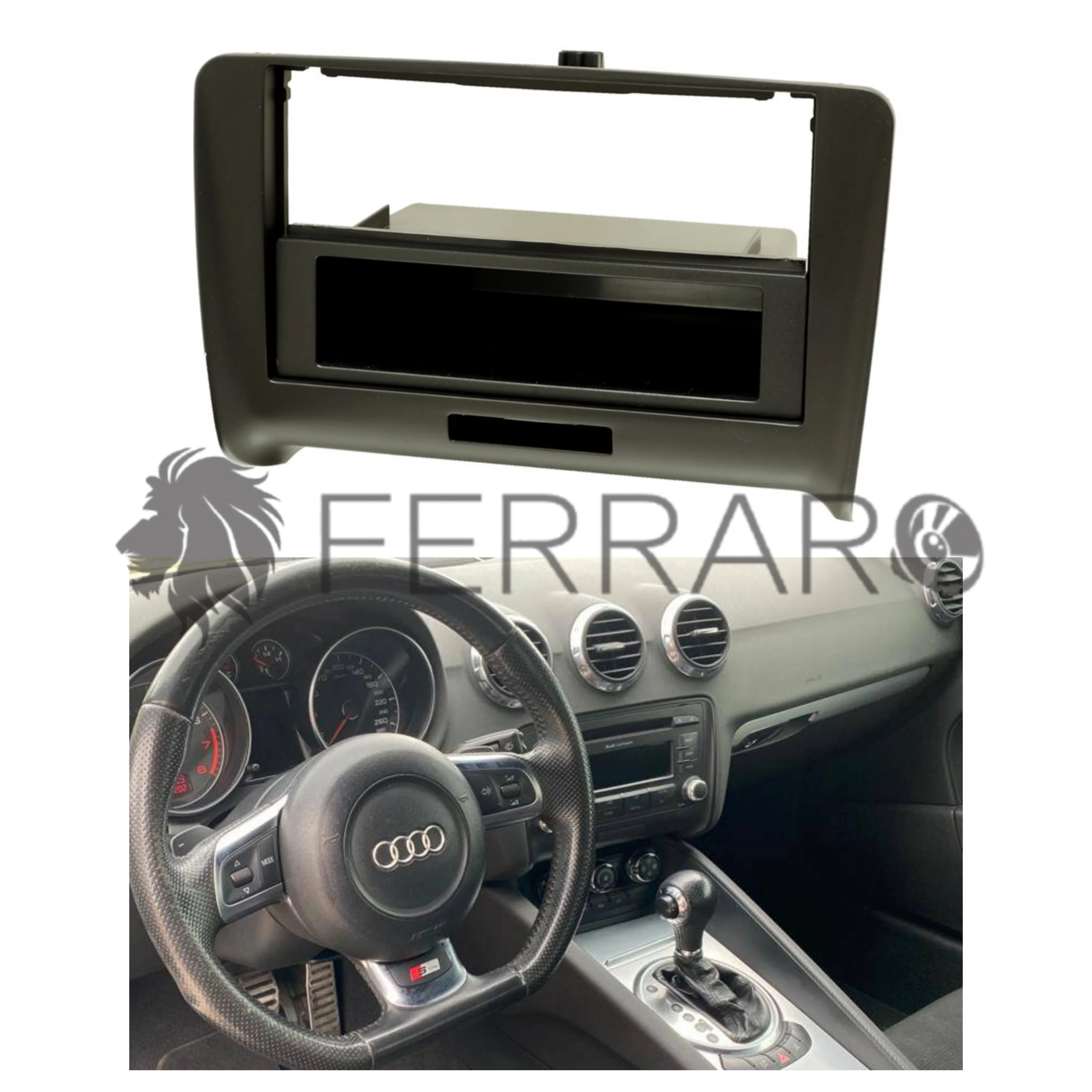Kit Mascherina 1DIN per Audi TT (2007-2014)