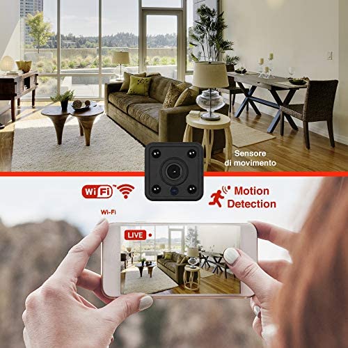 Mini Telecamera Wireless, Microcamera, Wireless, Notturna, Senza Fili - Image 7