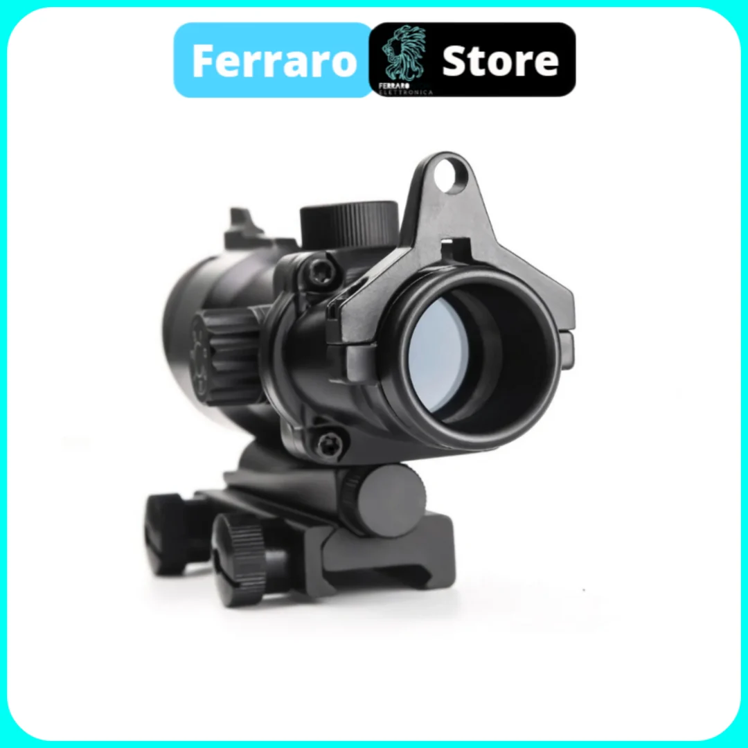 Mirino 1x32 - Red Dot IR Scope, Softair, Red - Image 3