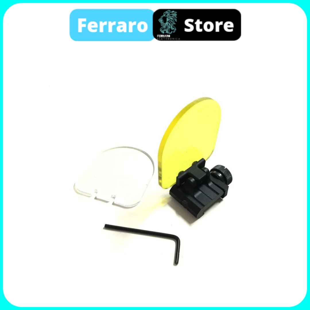 Occhiali di protezione Rifle - Softair, Lens,  occhiali Olografici, accessori di protezione occhi - Image 4