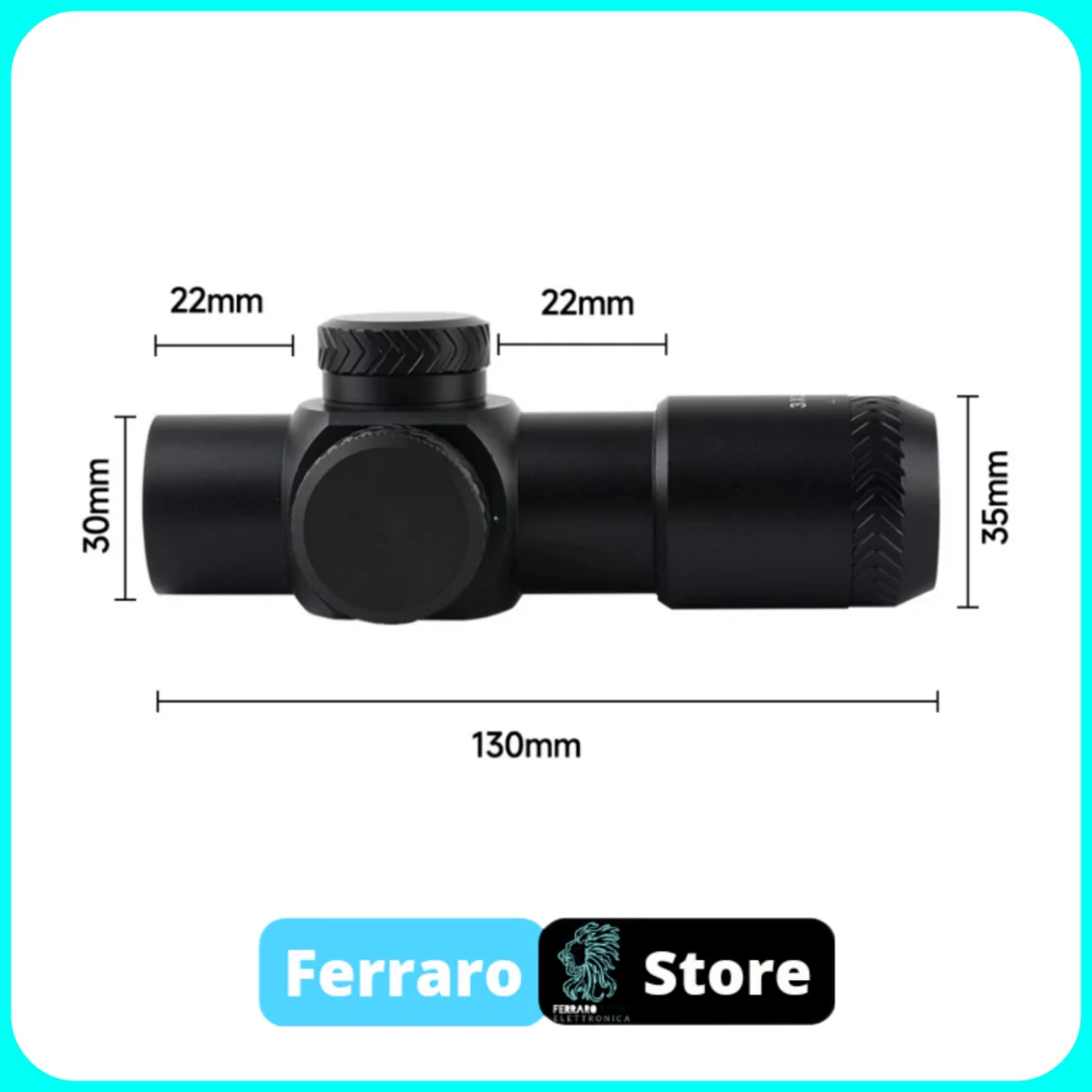 Ottica 3x28 - Red Dot, Mirino da Puntamento Softair - Image 4