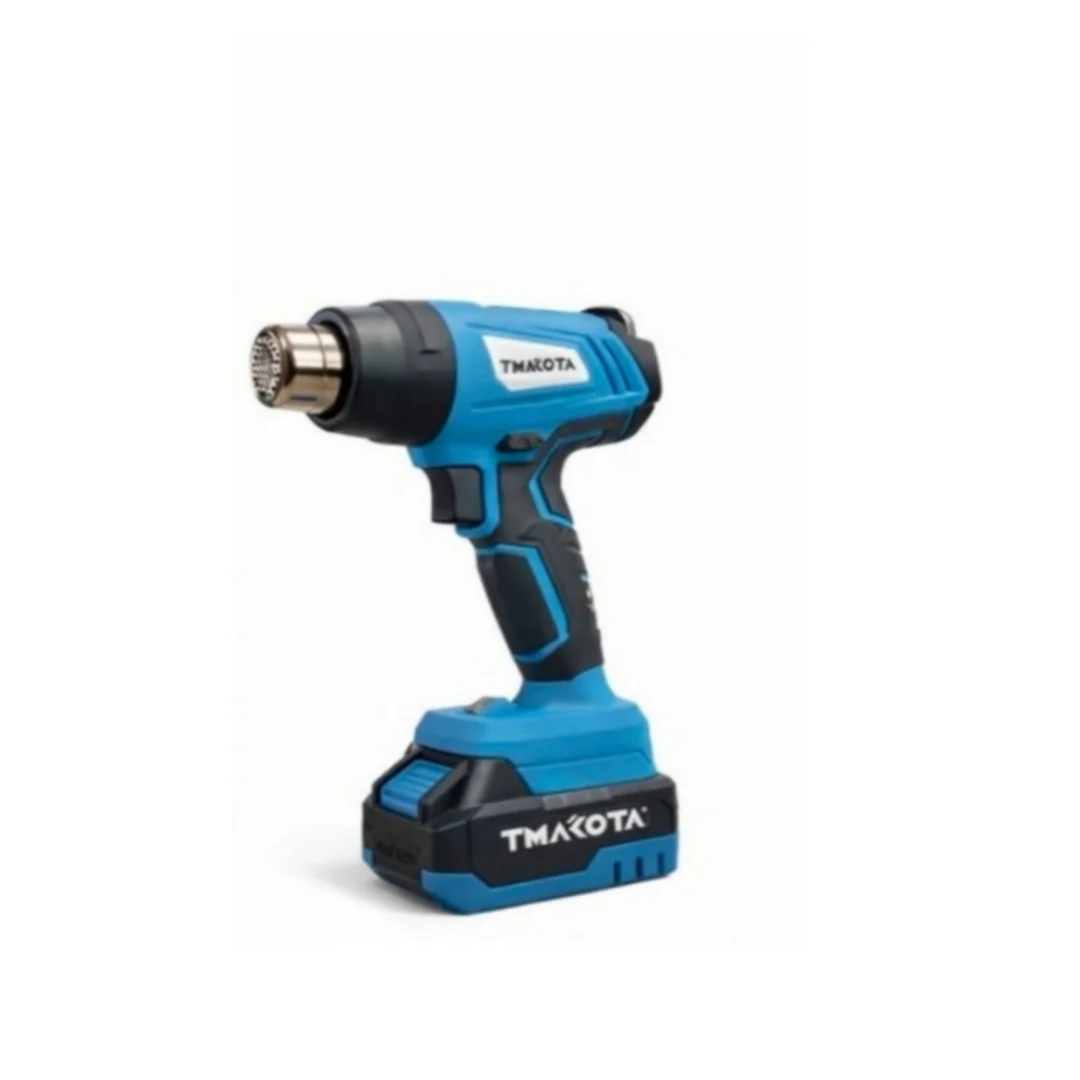Pistola Aria Calda a Batteria Lition, TM-8020, Termosoffiatore Professionale Portatile, 2 Batterie, Ugelli e Valigetta - Image 2