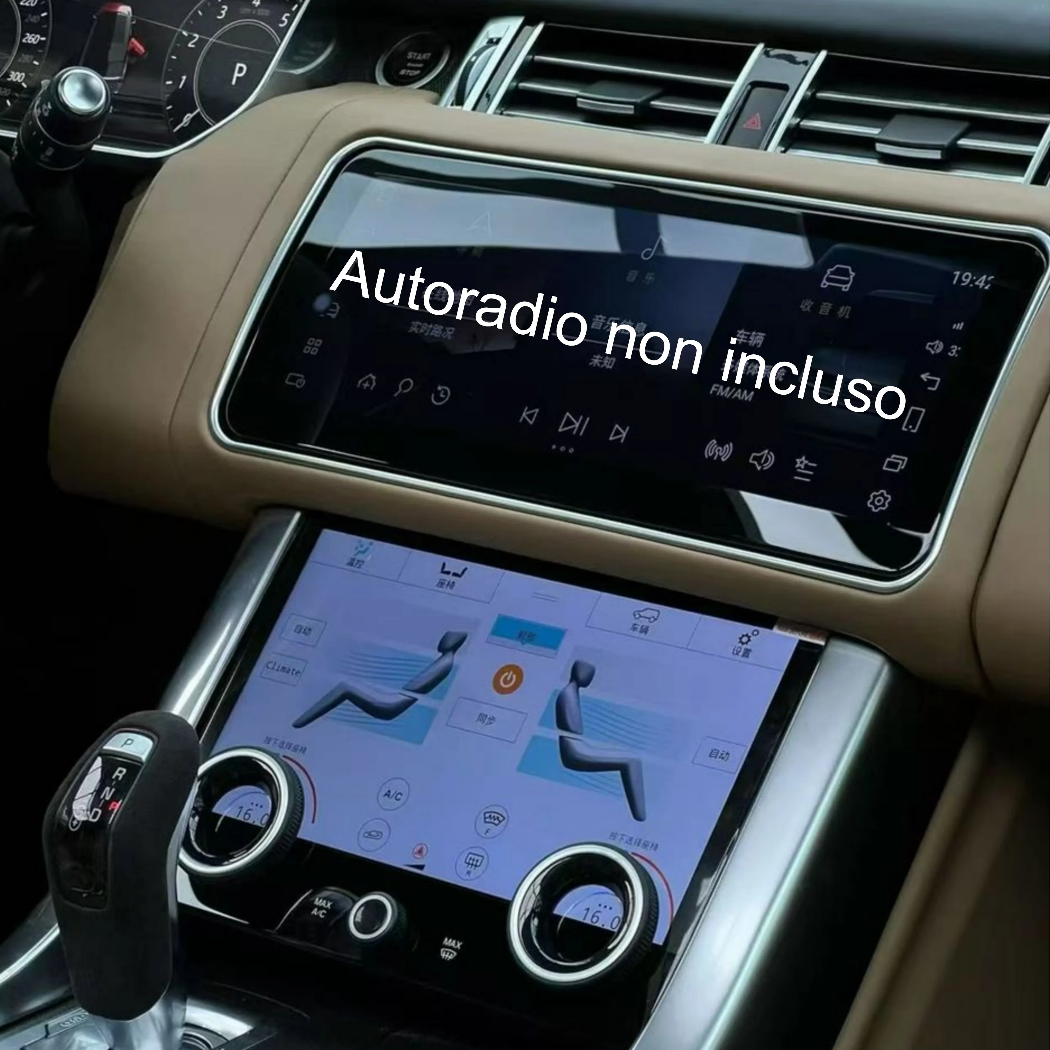 (PRENOTA) Controllo AC, 7", Pannello di Controllo, Land Rover Range Rover L494, L405 - Image 3
