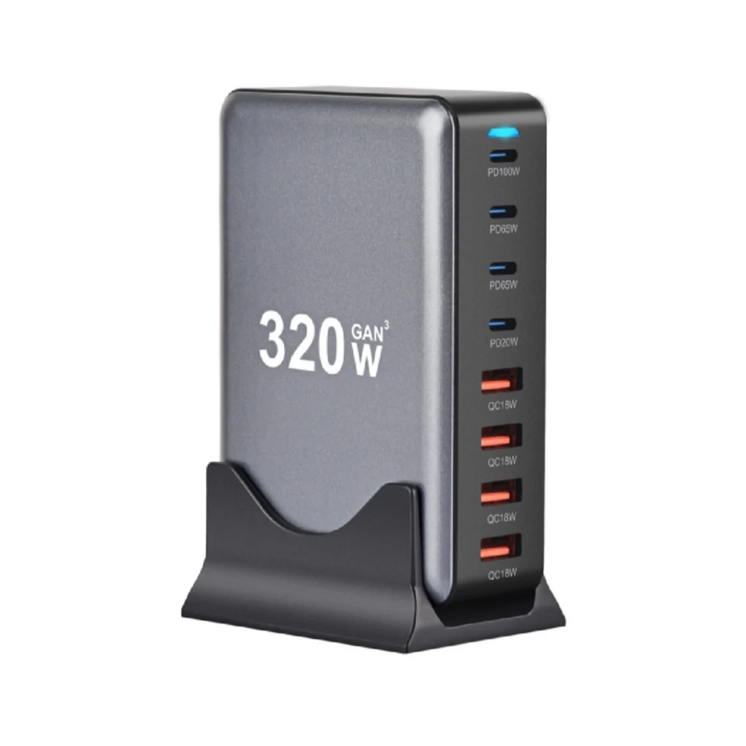 Presa Multiporta, 10 Porte USB, Ricarica Rapida per Notebook Tablet - Image 3