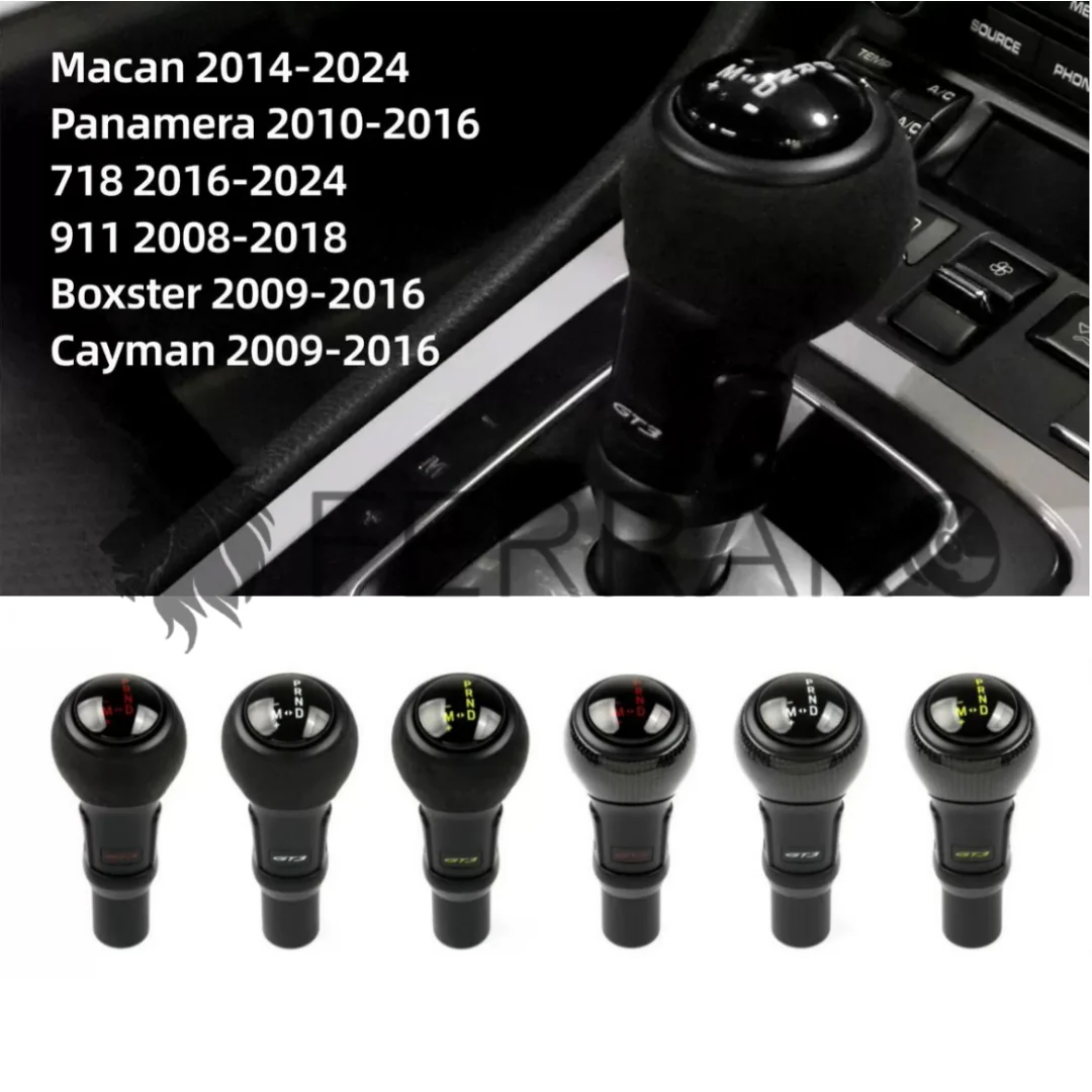 (PRENOTA) Rivestimento in Fibra di Carbonio per stile GT3, per Porsche Macan, Panamera, 718, 911, 991, Boxster, Cayman