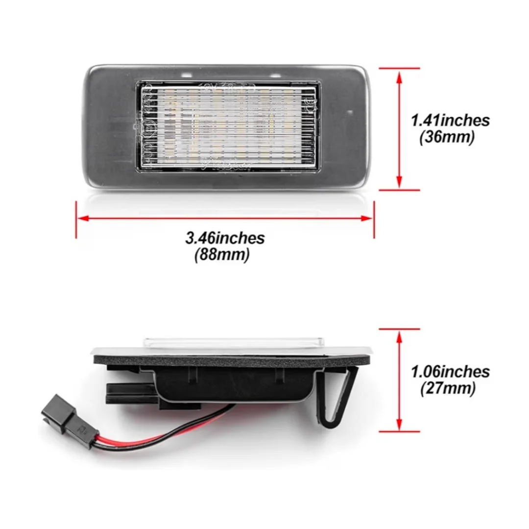 Set Luci Targa a Led per Chrevolet Malibu, Tahoe, GMC Yukon, Cadillac (Compatibilità in Descrizione), Plug and Play - Image 2