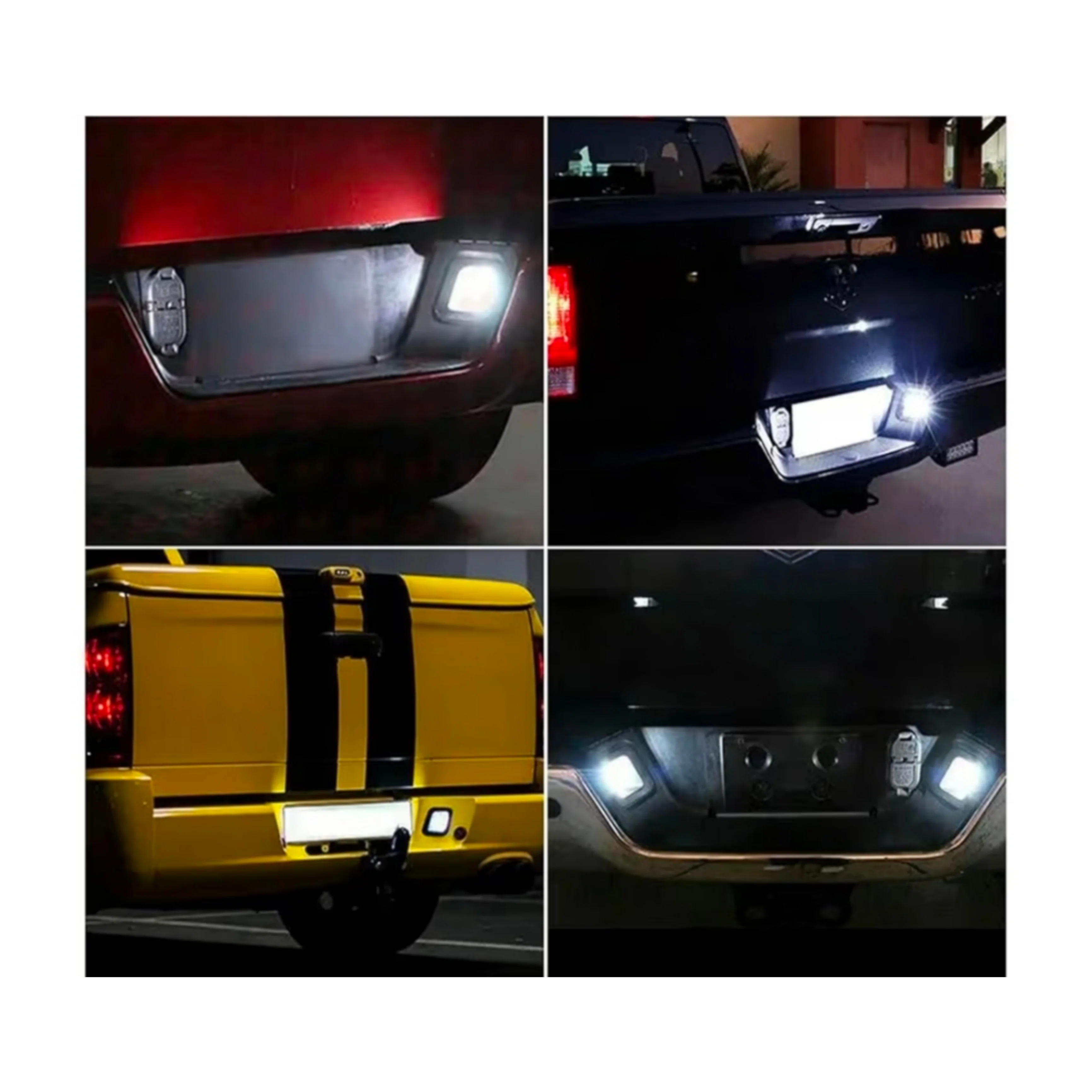 Set Luci Targa a Led per Dodge RAM 1500, 2500, 3500 (2003-2018), Plug and Play - Image 3