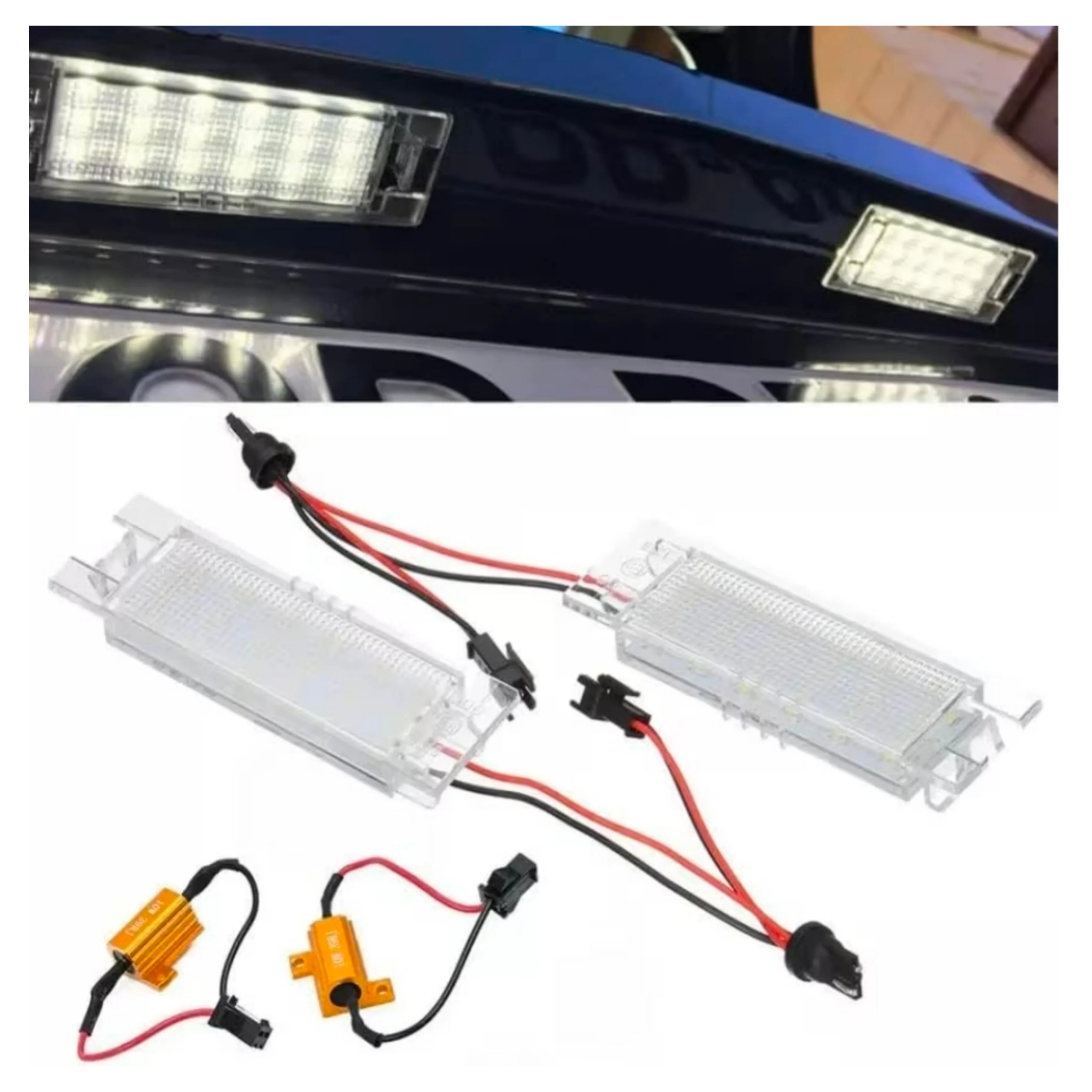 Set Luci Targa a Led per Jeep Renegade, Plug and Play - Image 3