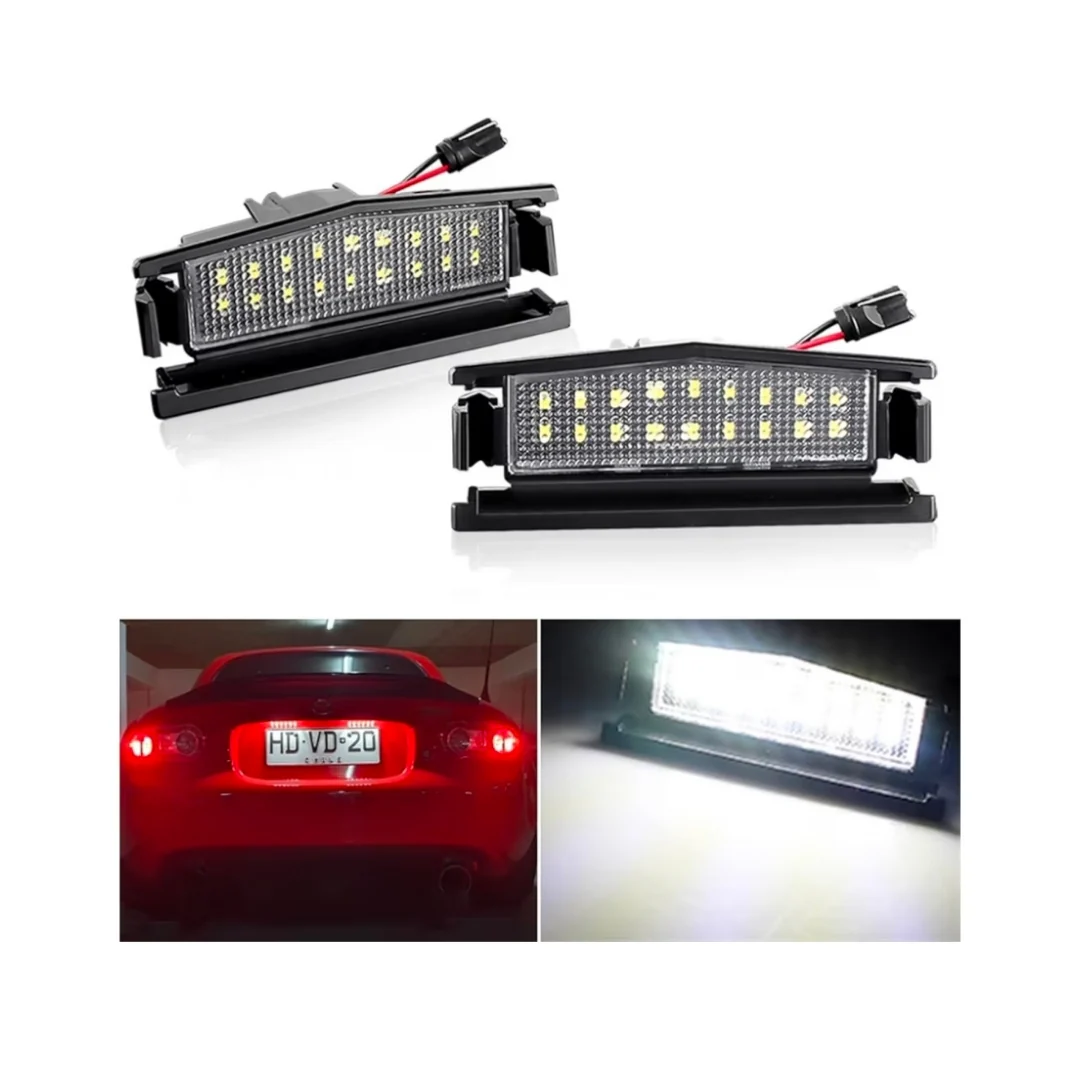 Set Luci Targa a Led per Mazda 2, MX-5, Plug and Play - Image 4