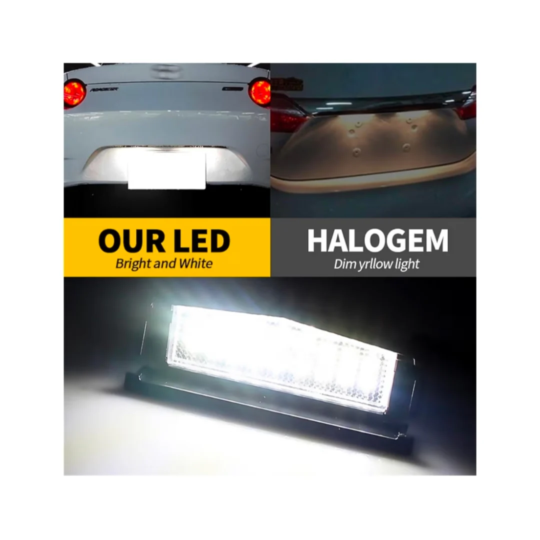 Set Luci Targa a Led per Mazda 2, MX-5, Plug and Play - Image 5