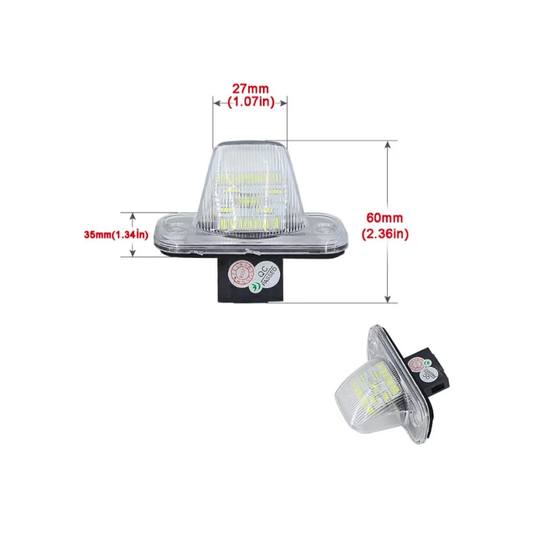 Set Luci Targa a Led per Volkswagen Passat B6, B6, Trasporter (Compatibilità in Descrizione), Plug and Play - Image 5