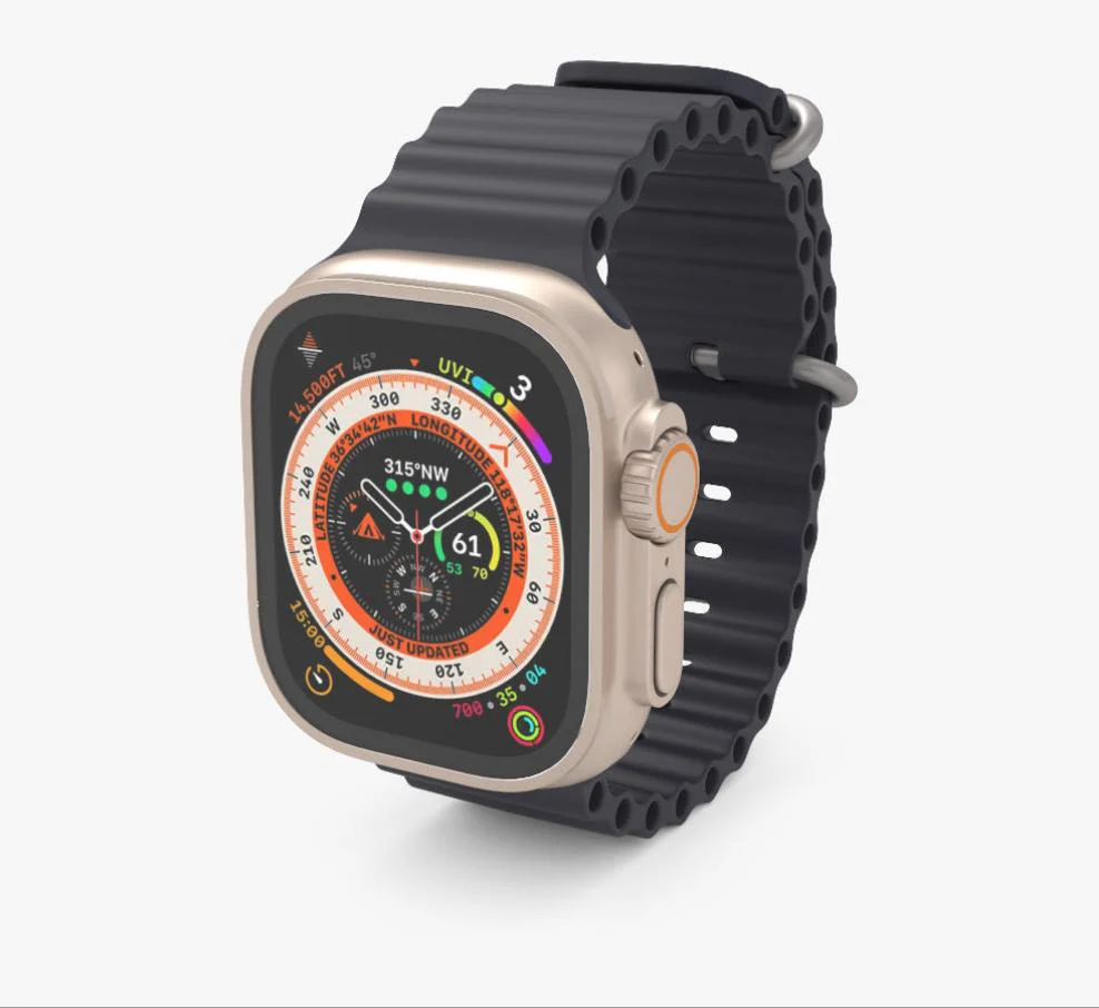 Smartwatch Ultra 49mm, Lega di Titanio, BT, Call, NFC, Rubrica, Notifiche - Image 3