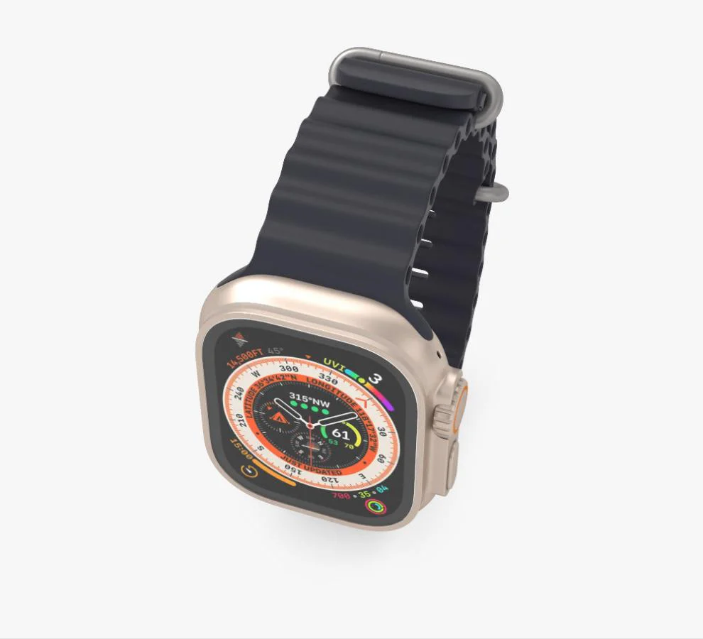 Smartwatch Ultra 49mm, Lega di Titanio, BT, Call, NFC, Rubrica, Notifiche - Image 6