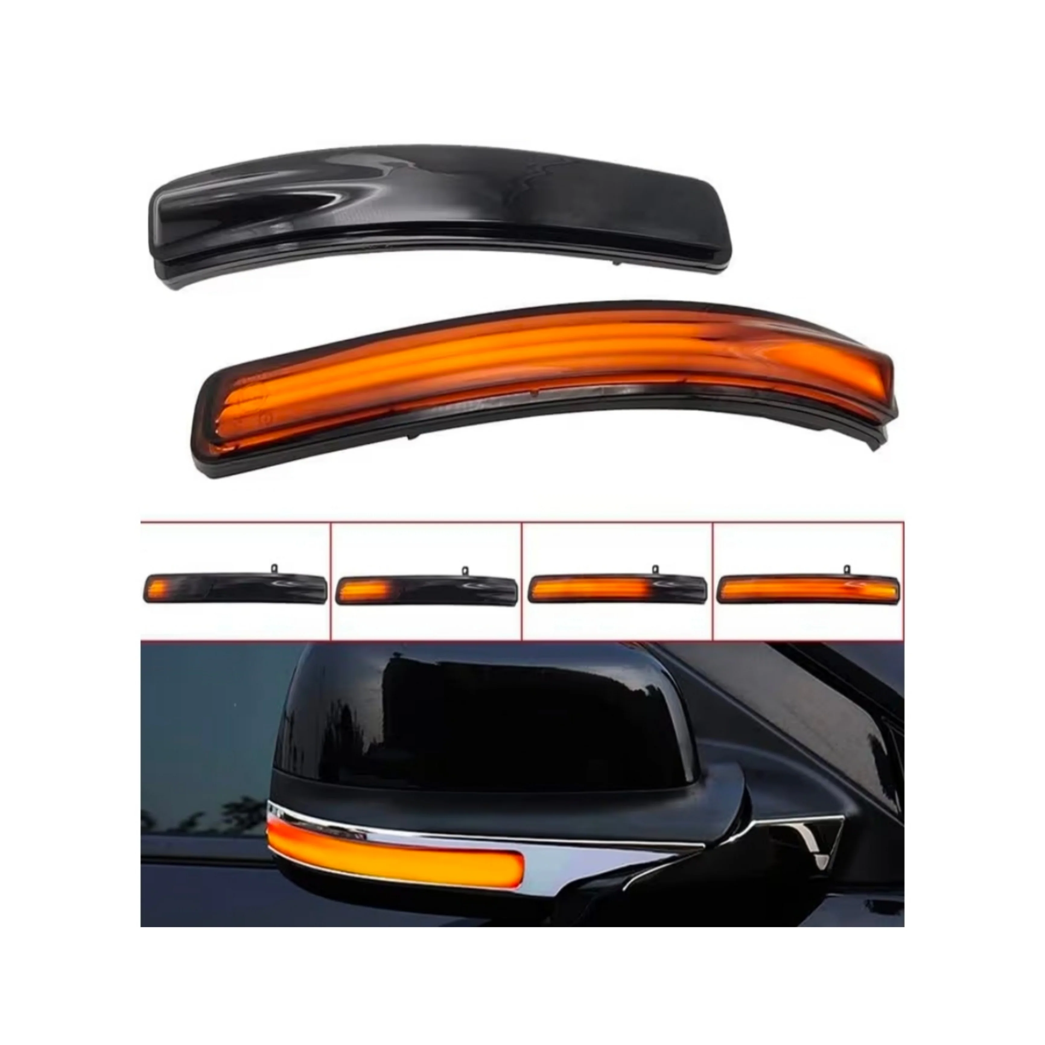 (PRENOTA) Specchietti Laterali Led per Ford Explorer (2011-2019), Plug and Play - Image 2