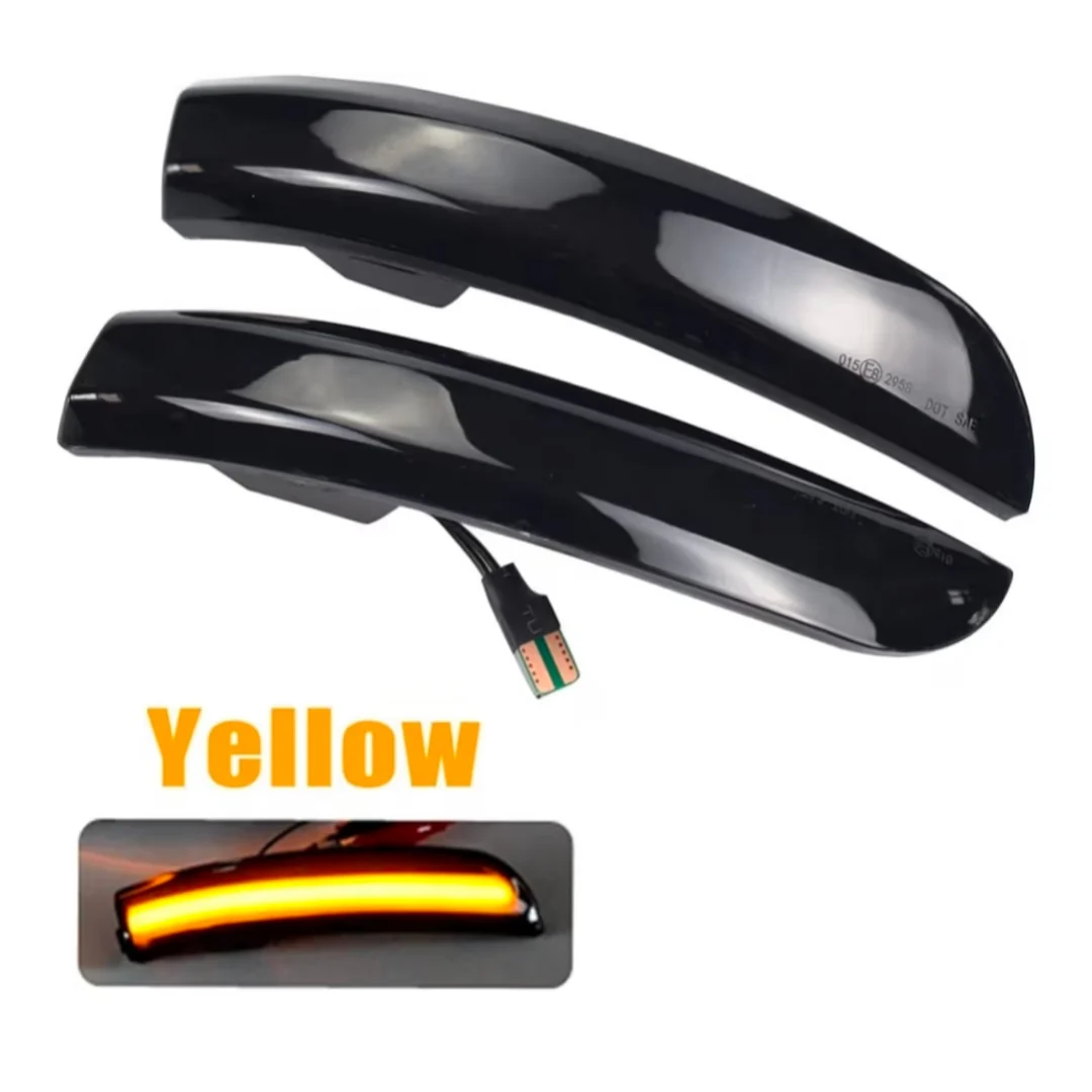 (PRENOTA) Specchietti Laterali Led per Ford Kuga, Ecosport, C-Max, S-Max, Focus MK3 (Compatibilità in Descrizione), Plug and Play - Image 2