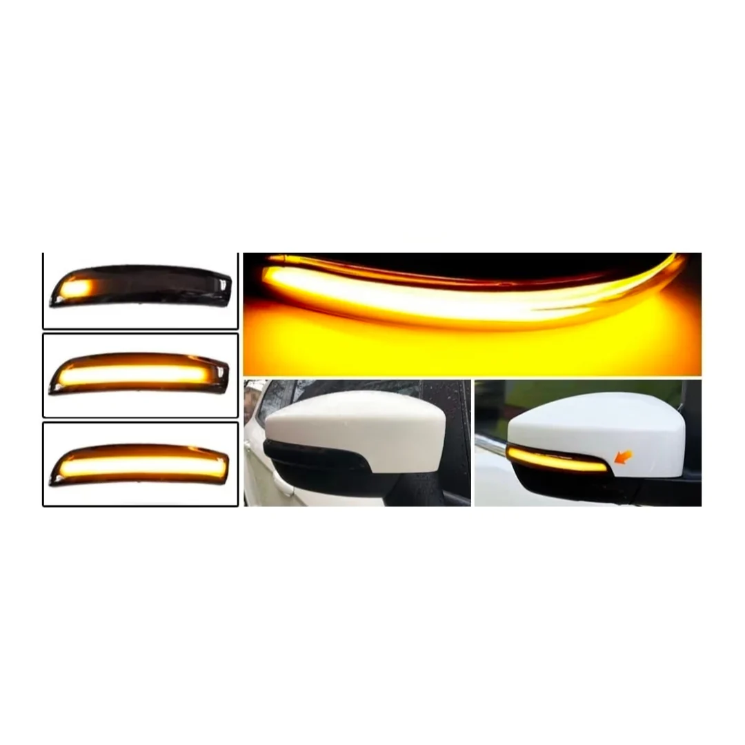 (PRENOTA) Specchietti Laterali Led per Ford Kuga, Ecosport, C-Max, S-Max, Focus MK3 (Compatibilità in Descrizione), Plug and Play - Image 4