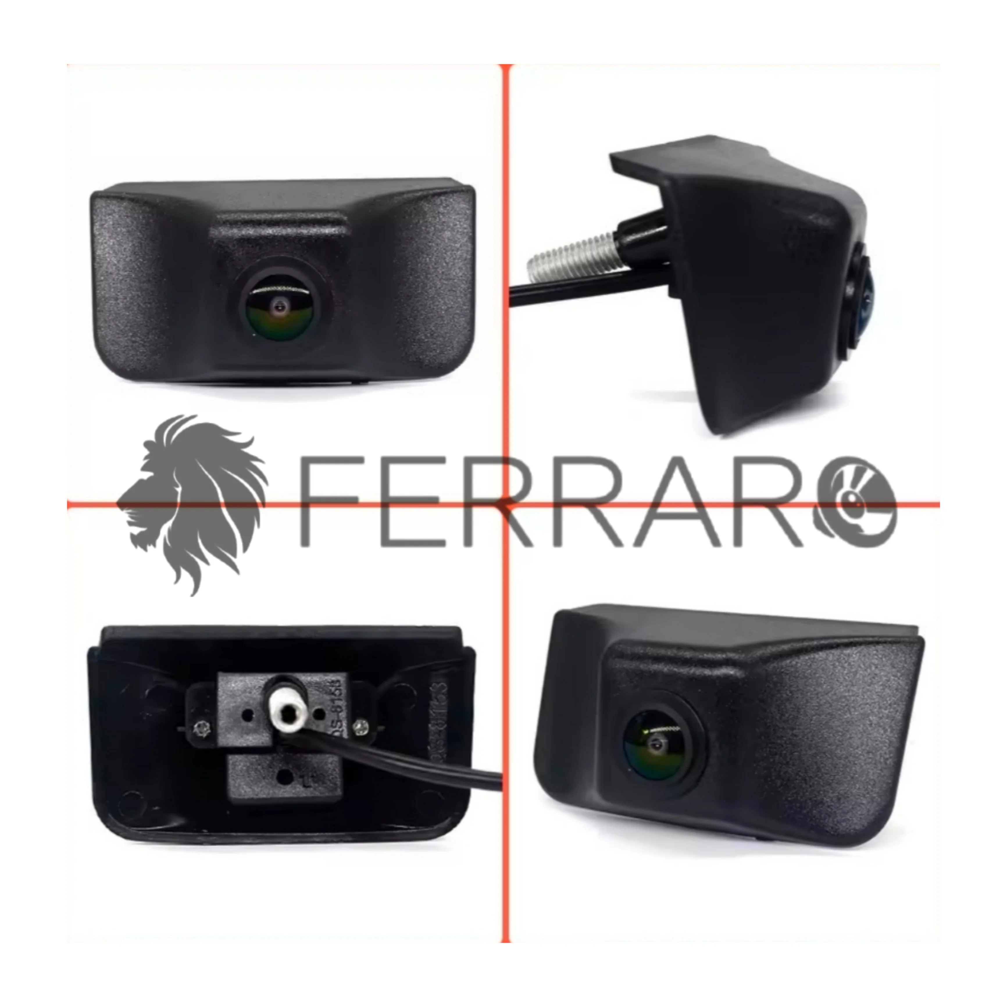 (PRENOTA) Telecamera Frontale per Jeep Wrangler JK, Compass, AHD, 1920x1080, 170° Gradi - Image 2
