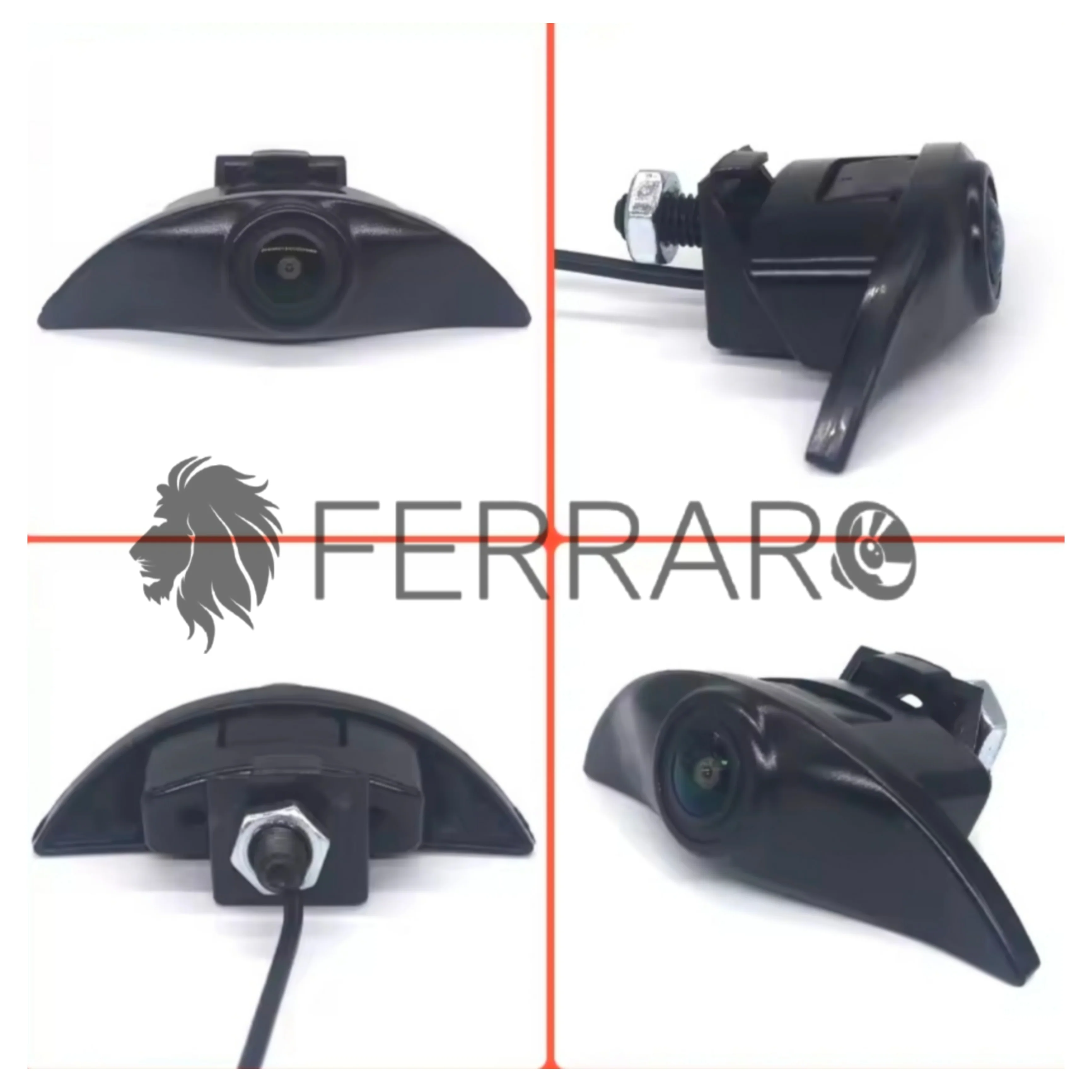(PRENOTA) Telecamera Frontale per Nissan X-Trail T30, Qashqai J10, J11 (Compatibilità in Descrizione), AHD, 1920x1080, 170° Gradi - Image 2