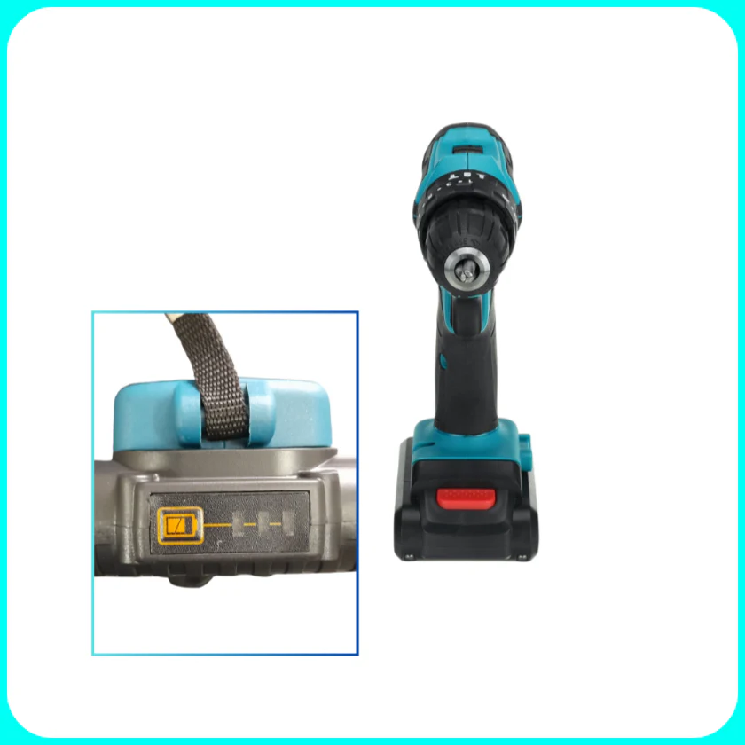 Trapano Avvitatore Percussione, Doppia Batteria 48V, Accessori e Valigetta - Image 3