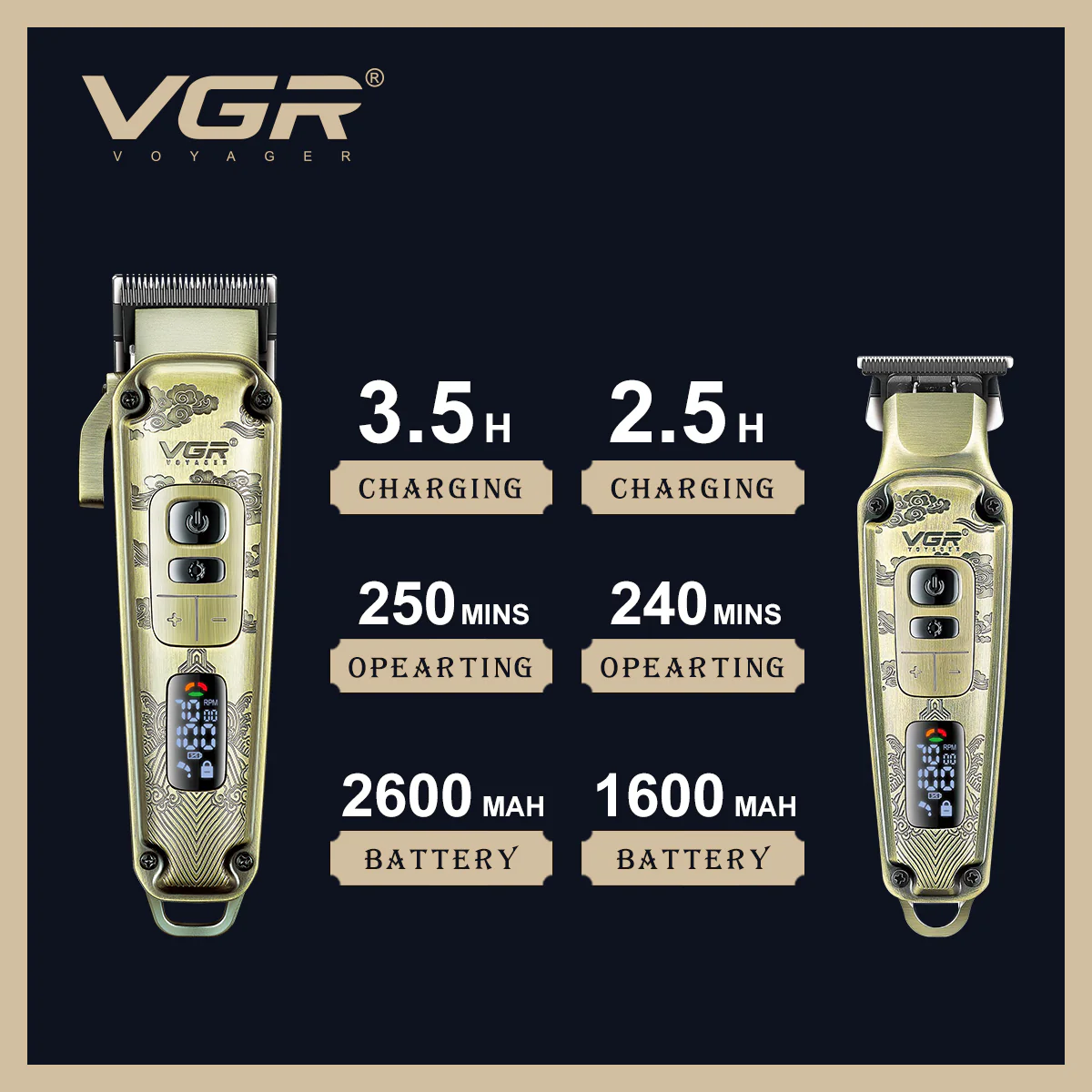 VGR Clipper, Rifiniture, Trimmer, Accessori V-643 - Image 5