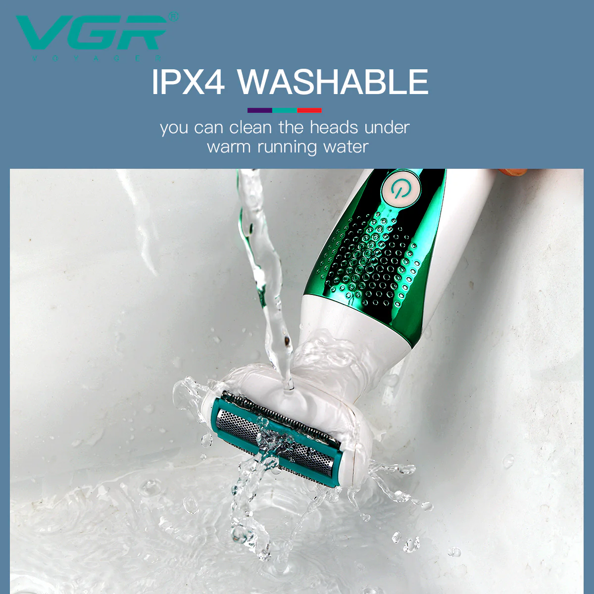 VGR Depilatore | Donna | 5 in 1 | VGR V-720 - Image 2
