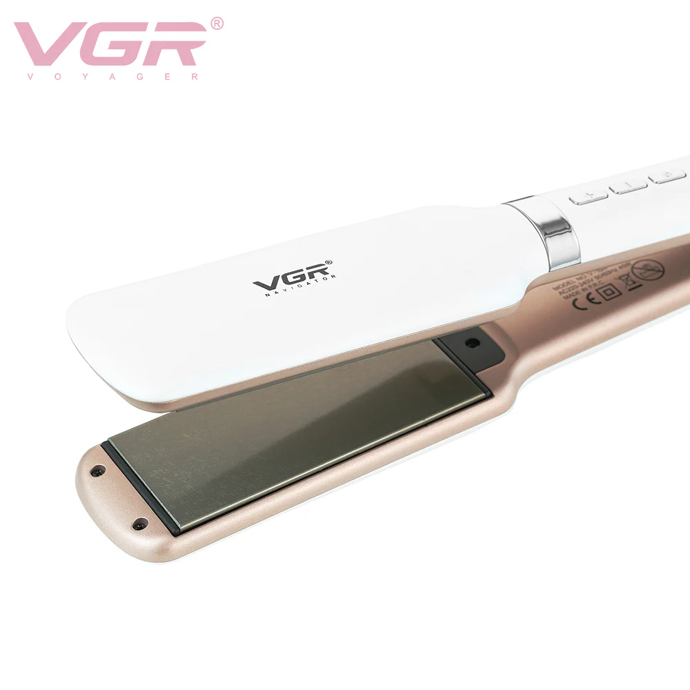 VGR Piastra Capelli | Professionale | Larga 42mm | Rivestita in Ceramica | Display LCD | V-520 - Image 3