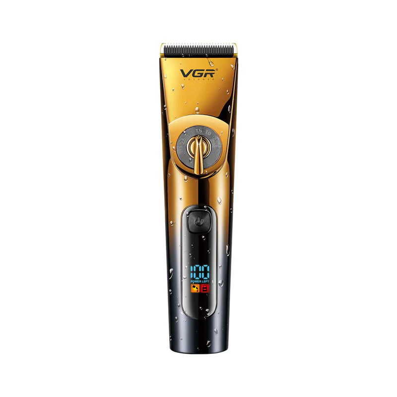 VGR Rasoio Capelli | Professionale |  Batteria | USB | Professionale |  Impermeabile | V-663 - Image 5