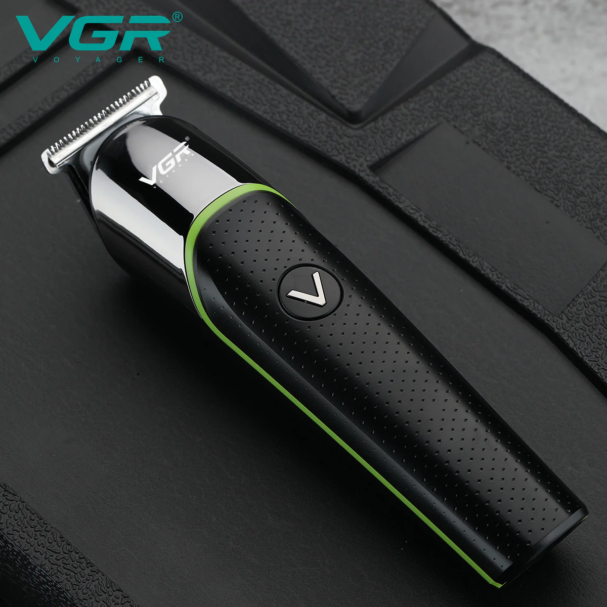 VGR Rasoio Professionale | Barba | Ricaricabile senza Fili | con Pettini Guida | USB | V-191 - Image 6