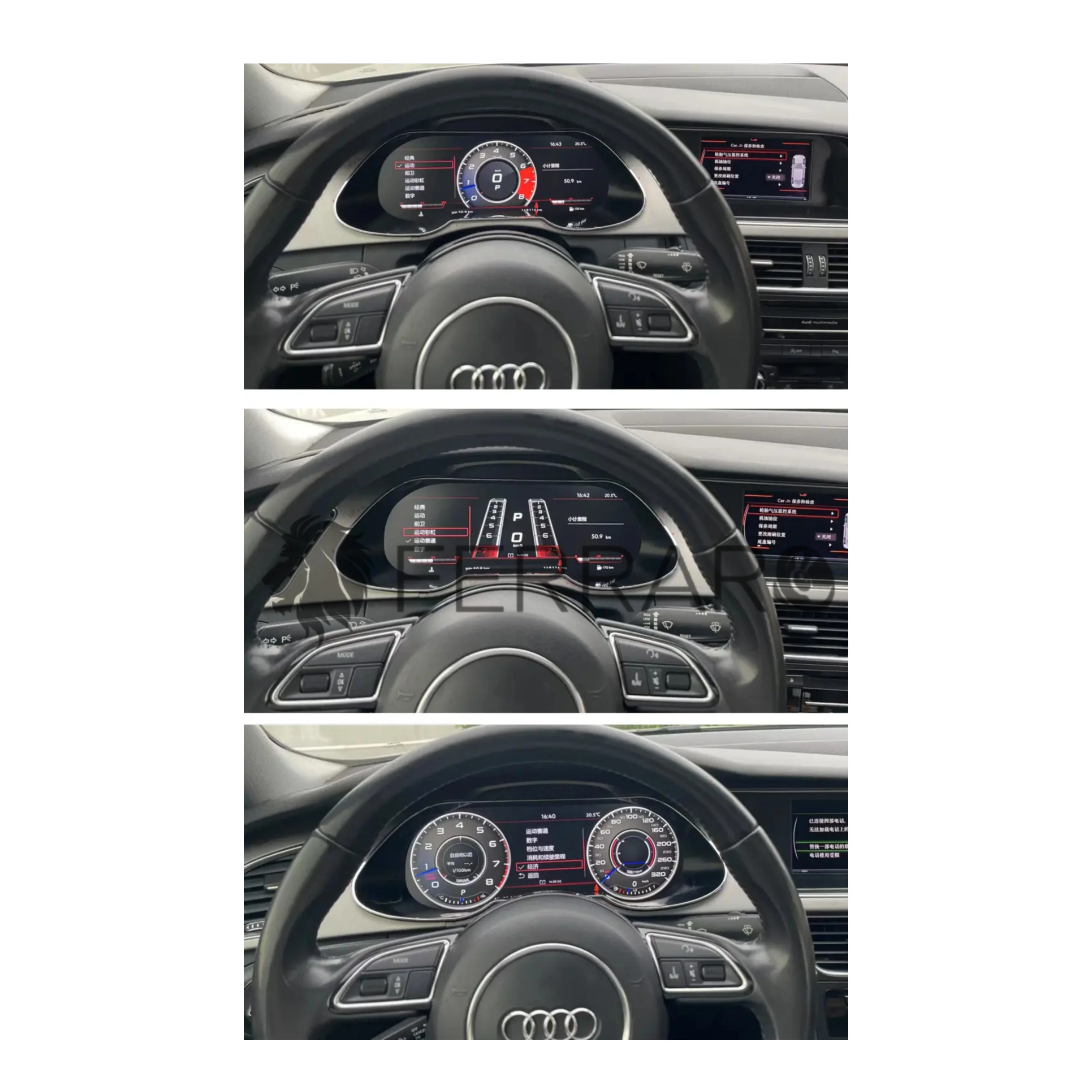 (PRENOTA) Virtual Cockpit 12.3" per Audi A5 8T (2007-2016) HD Ultra, CarPlay e Android Auto - Image 6