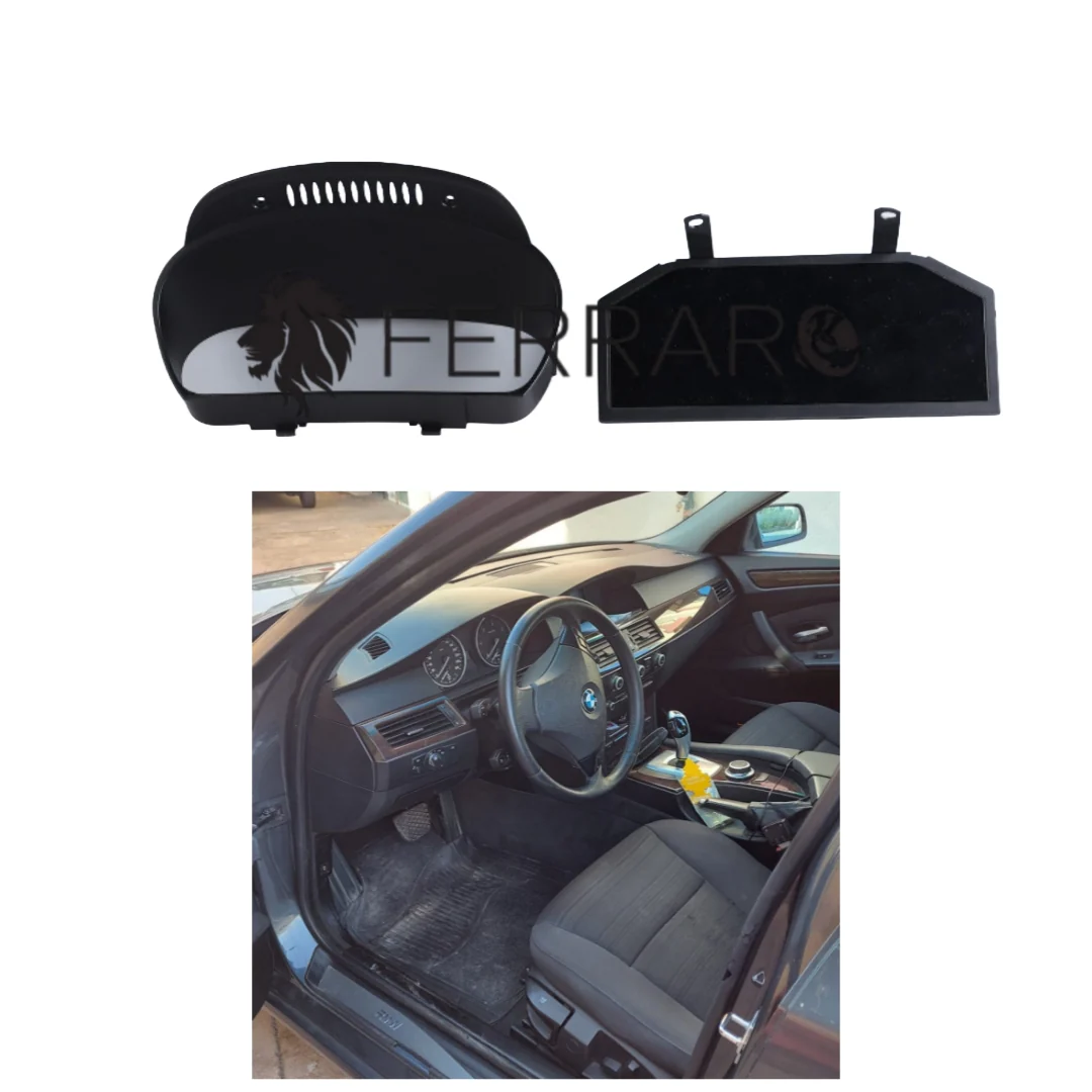 (PRENOTA) Virtual Cockpit 12.3" per BMW Serie 5 E60, E61 (2003-2009, HD Ultra, CarPlay e Android Auto - Image 3