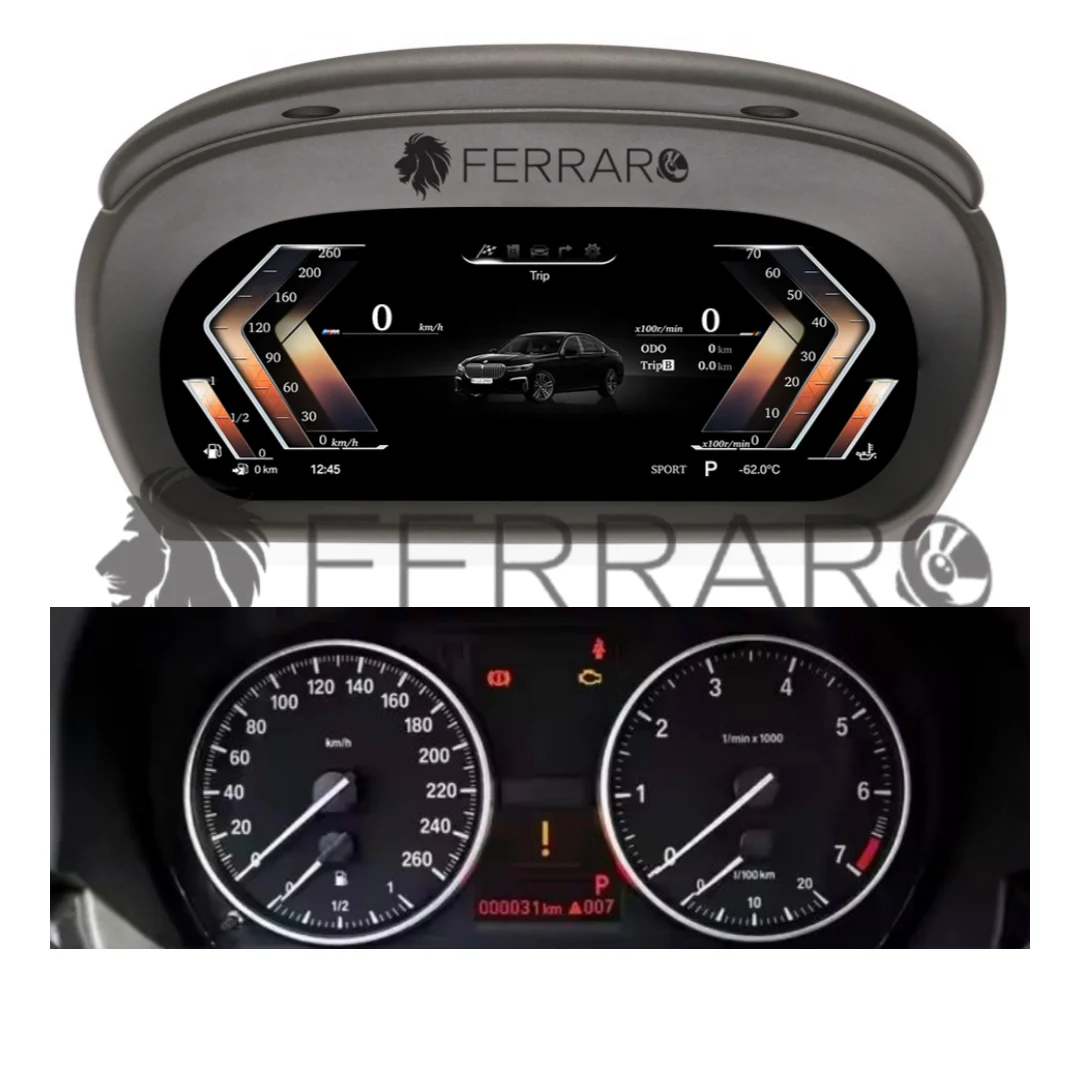 (PRENOTA) Virtual Cockpit 12.3" per BMW Serie 3, X1, Serie 1, E84, E87, E90, E91, E92 (2005-2012) HD Ultra, CarPlay e Android Auto - Image 3
