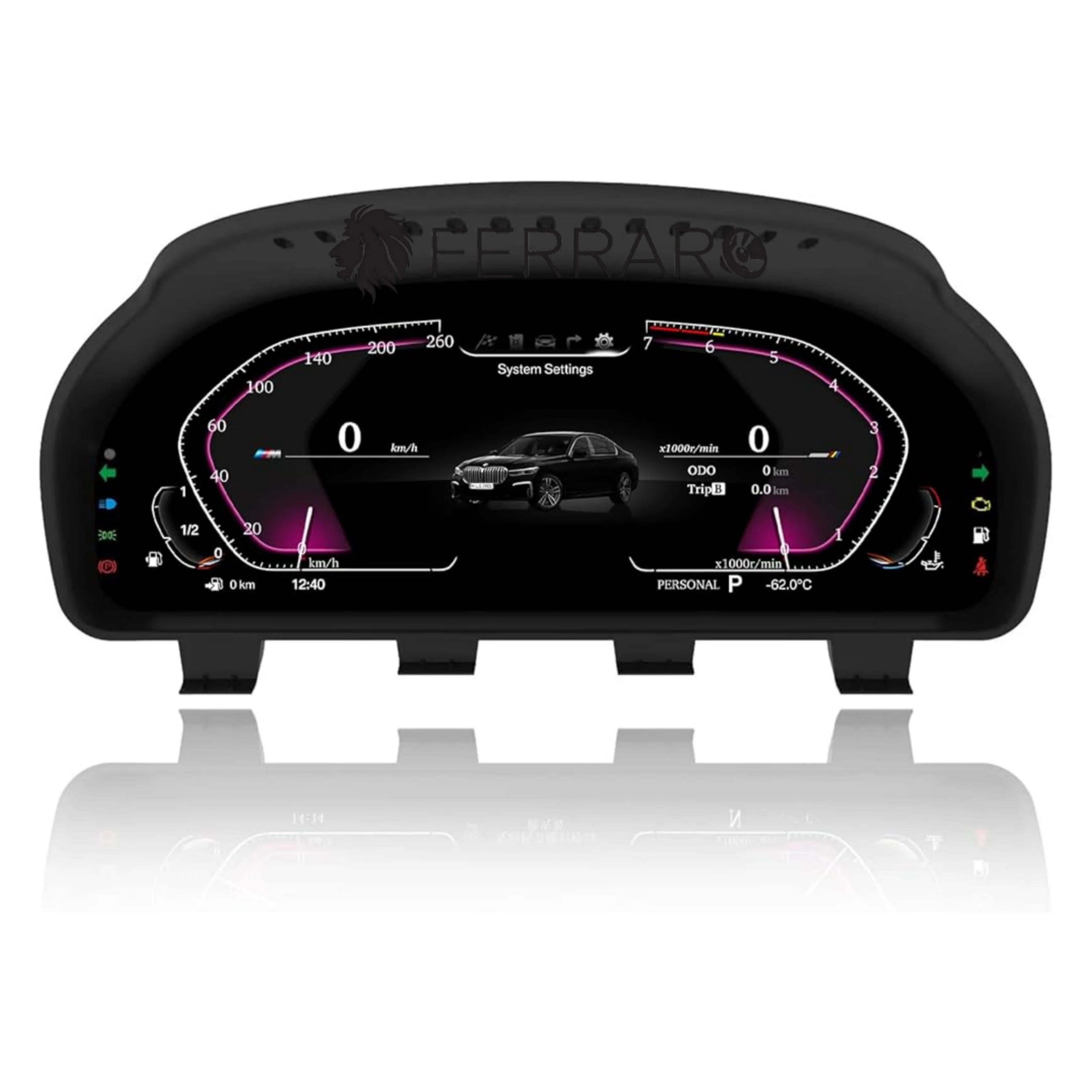 (PRENOTA) Virtual Cockpit 12.3" per BMW X4 F26, Serie 5 F10, HD Ultra, CarPlay e Android Auto