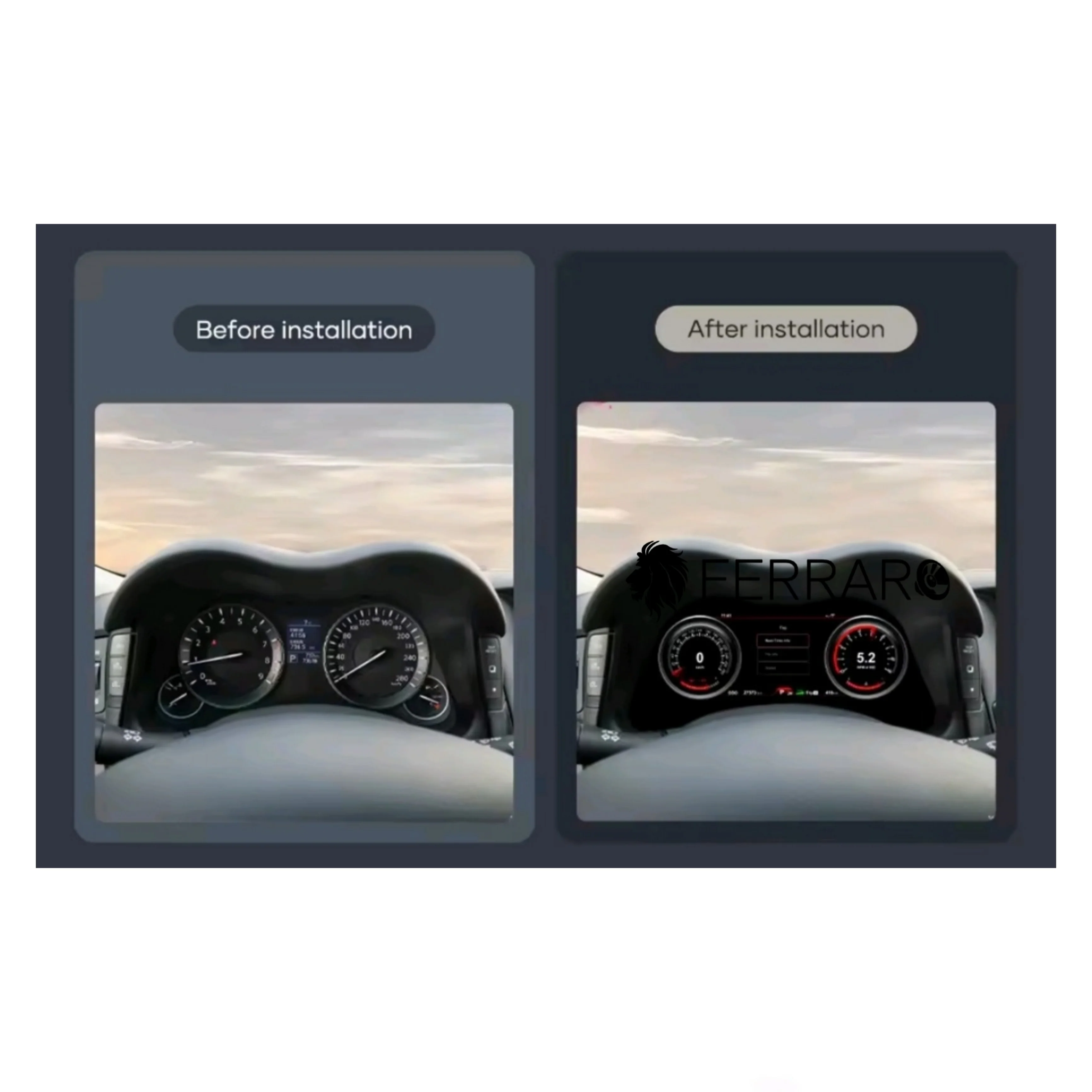 (PRENOTA) Virtual Cockpit 12.3" per Infiniti Q70 (2014-2019), HD Ultra, CarPlay e Android Auto - Image 2