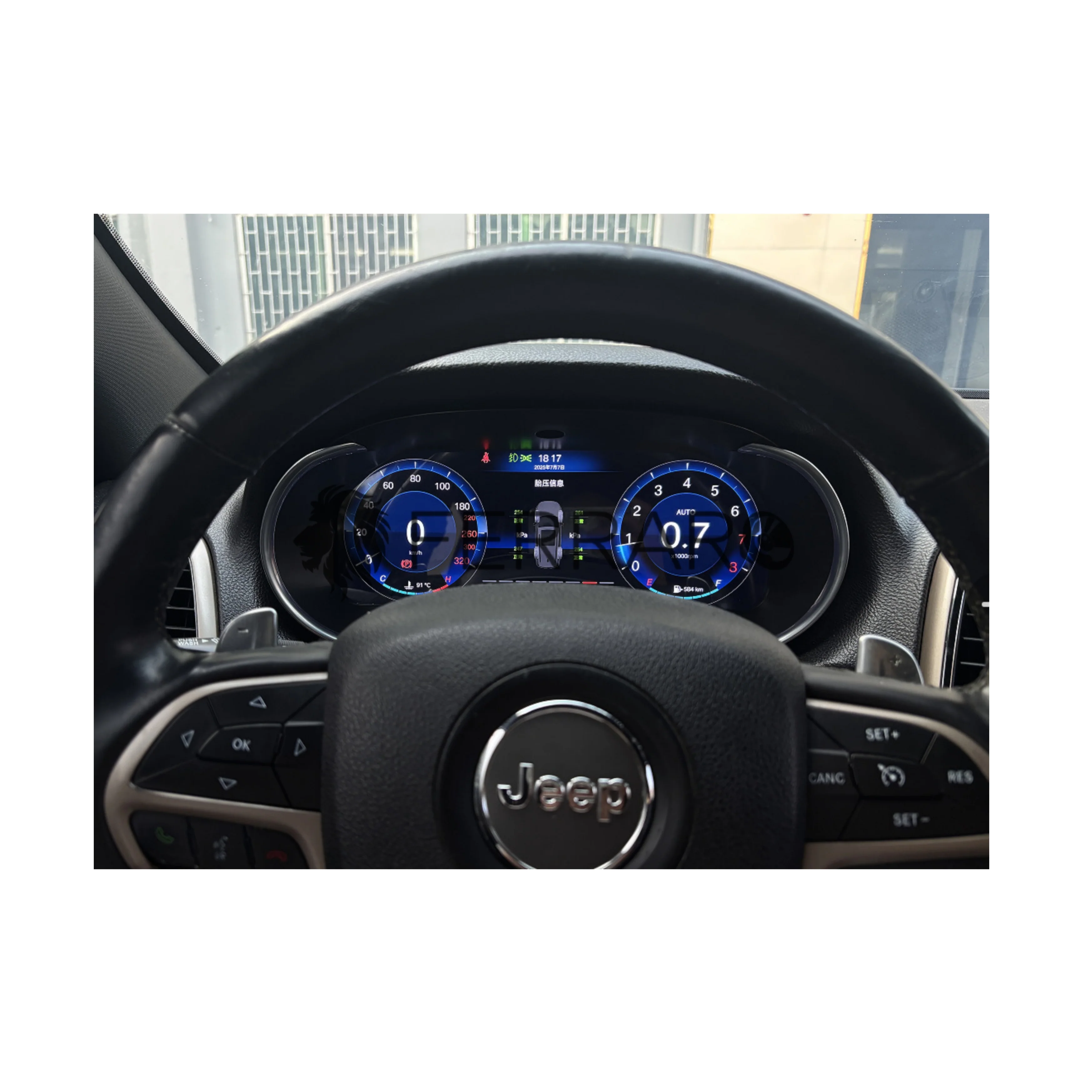(PRENOTA) Virtual Cockpit 12.3" per Jeep Grand Cherokee (2014-2018), HD Ultra, CarPlay e Android Auto - Image 3