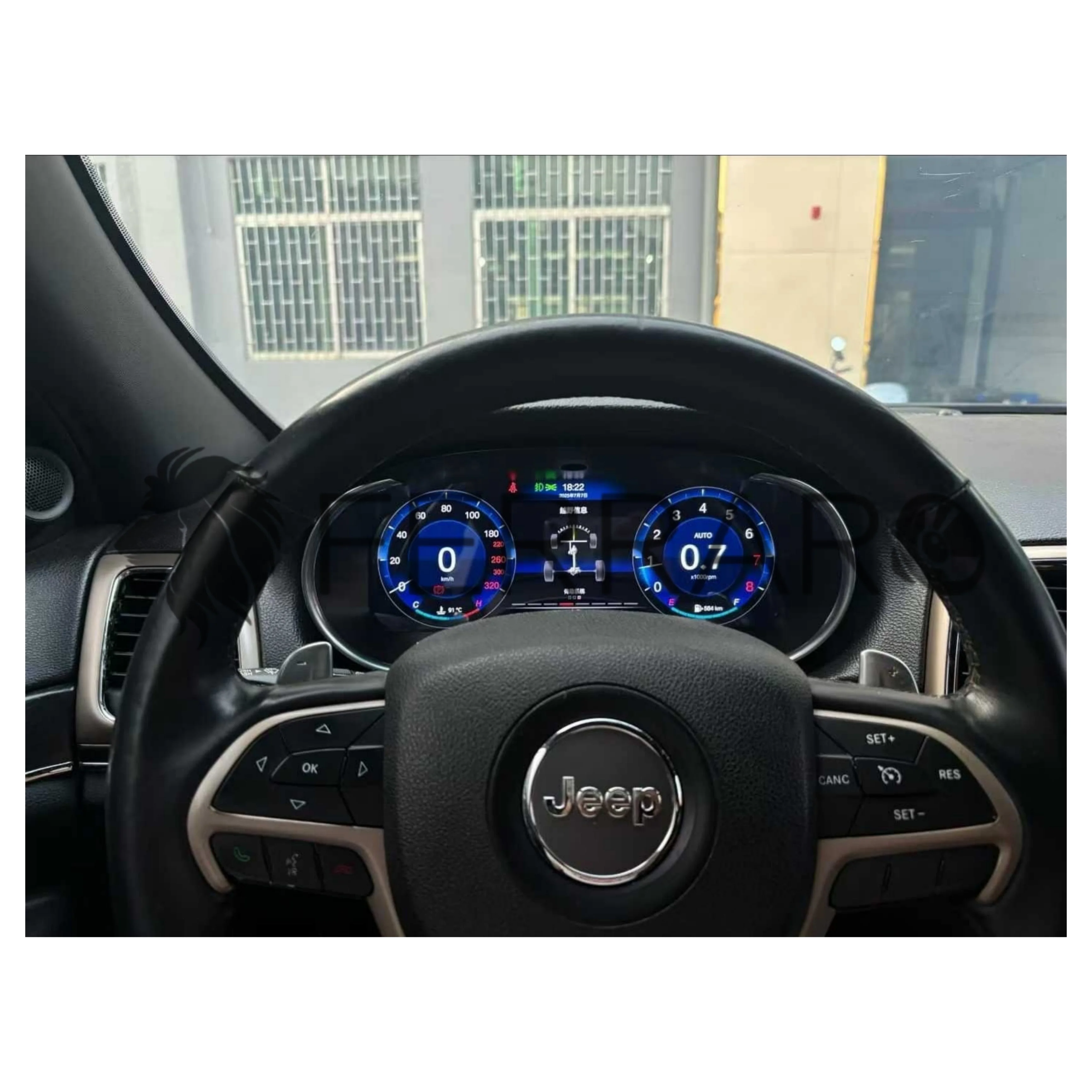 (PRENOTA) Virtual Cockpit 12.3" per Jeep Grand Cherokee (2014-2018), HD Ultra, CarPlay e Android Auto - Image 6